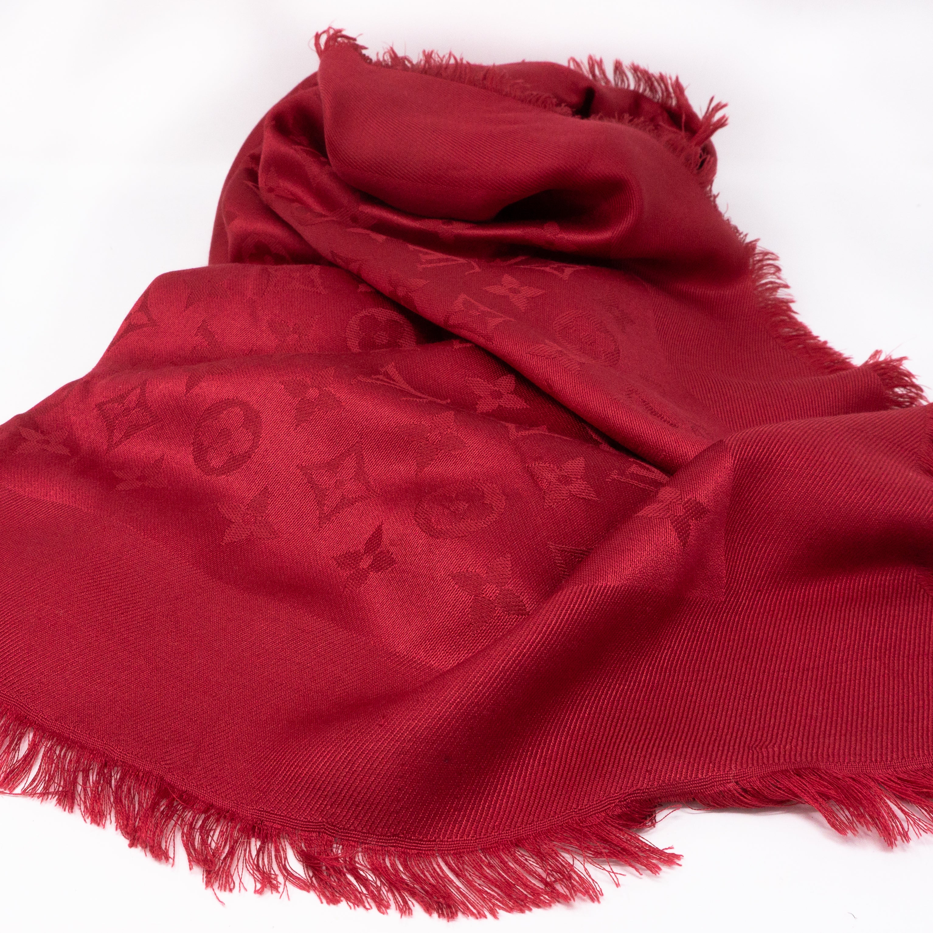 Monogram Shawl Pomme d'Amour