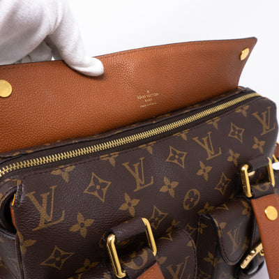 Manhattan NM Monogram Caramel