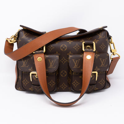 Manhattan NM Monogram Caramel