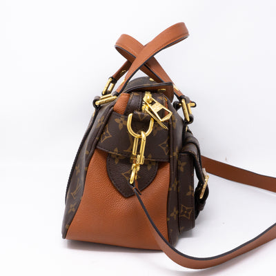 Manhattan NM Monogram Caramel