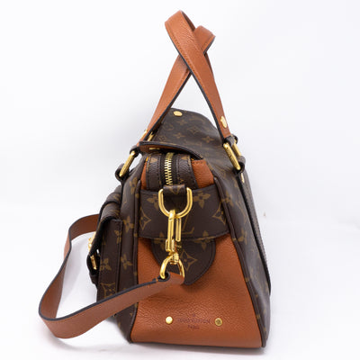 Manhattan NM Monogram Caramel