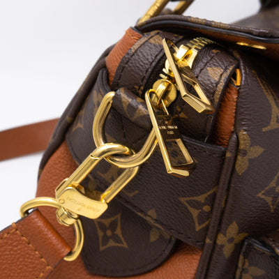 Manhattan NM Monogram Caramel