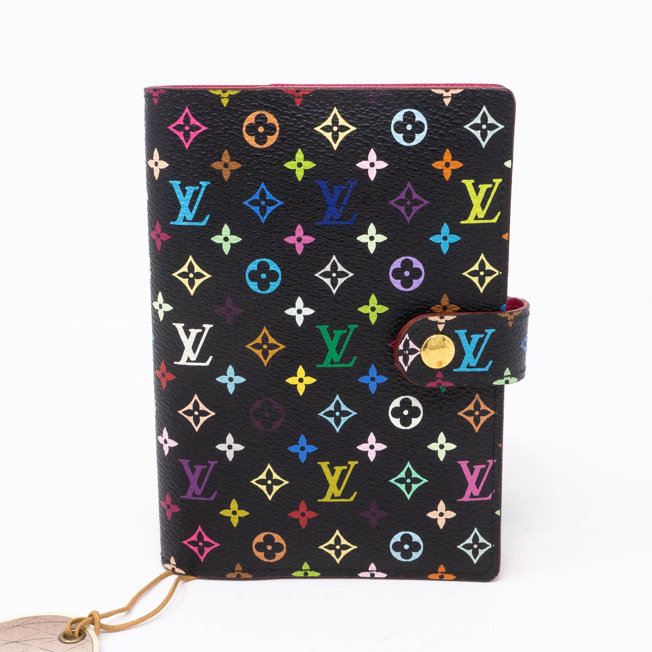 Small Ring Agenda Cover Multicolore Black