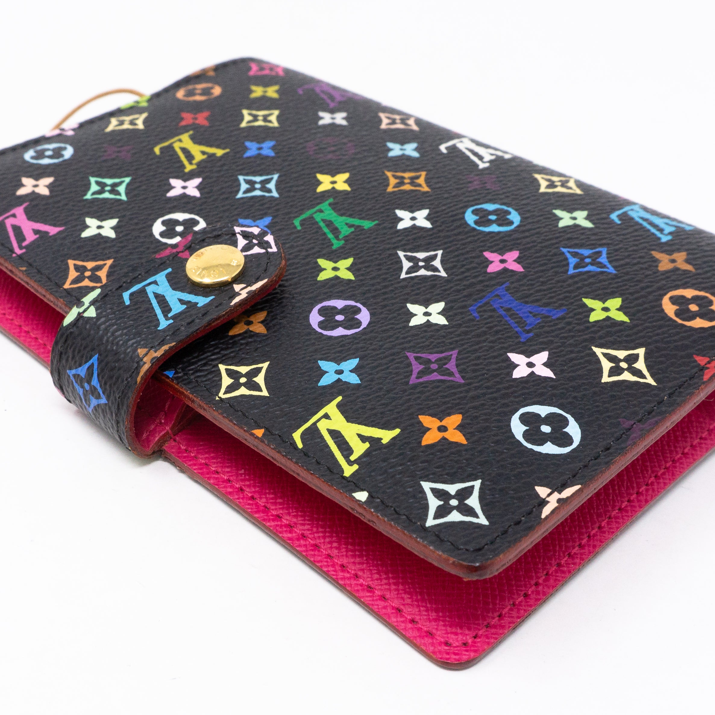 Small Ring Agenda Cover Multicolore Black