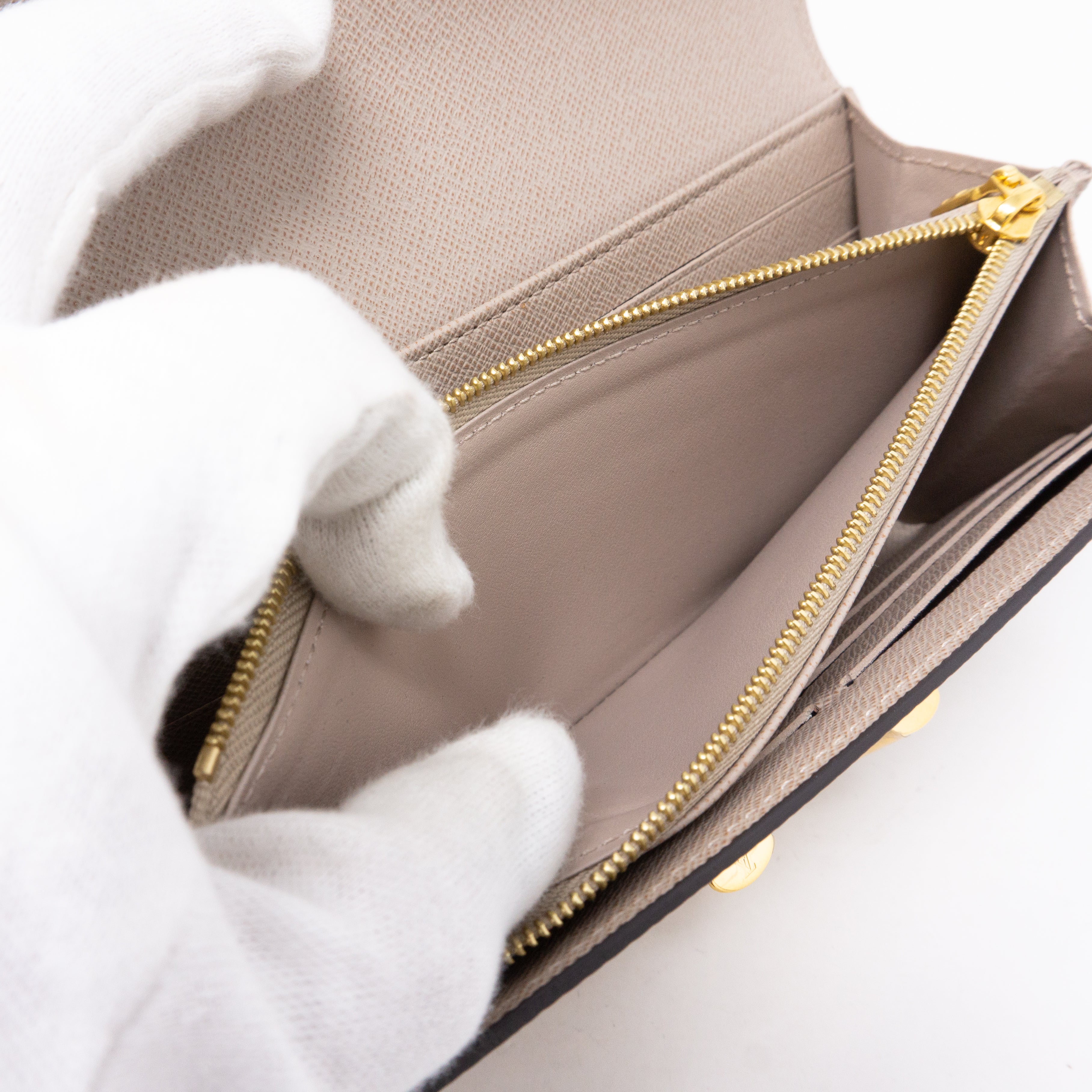 Twist Wallet Epi Leather Galet Grey