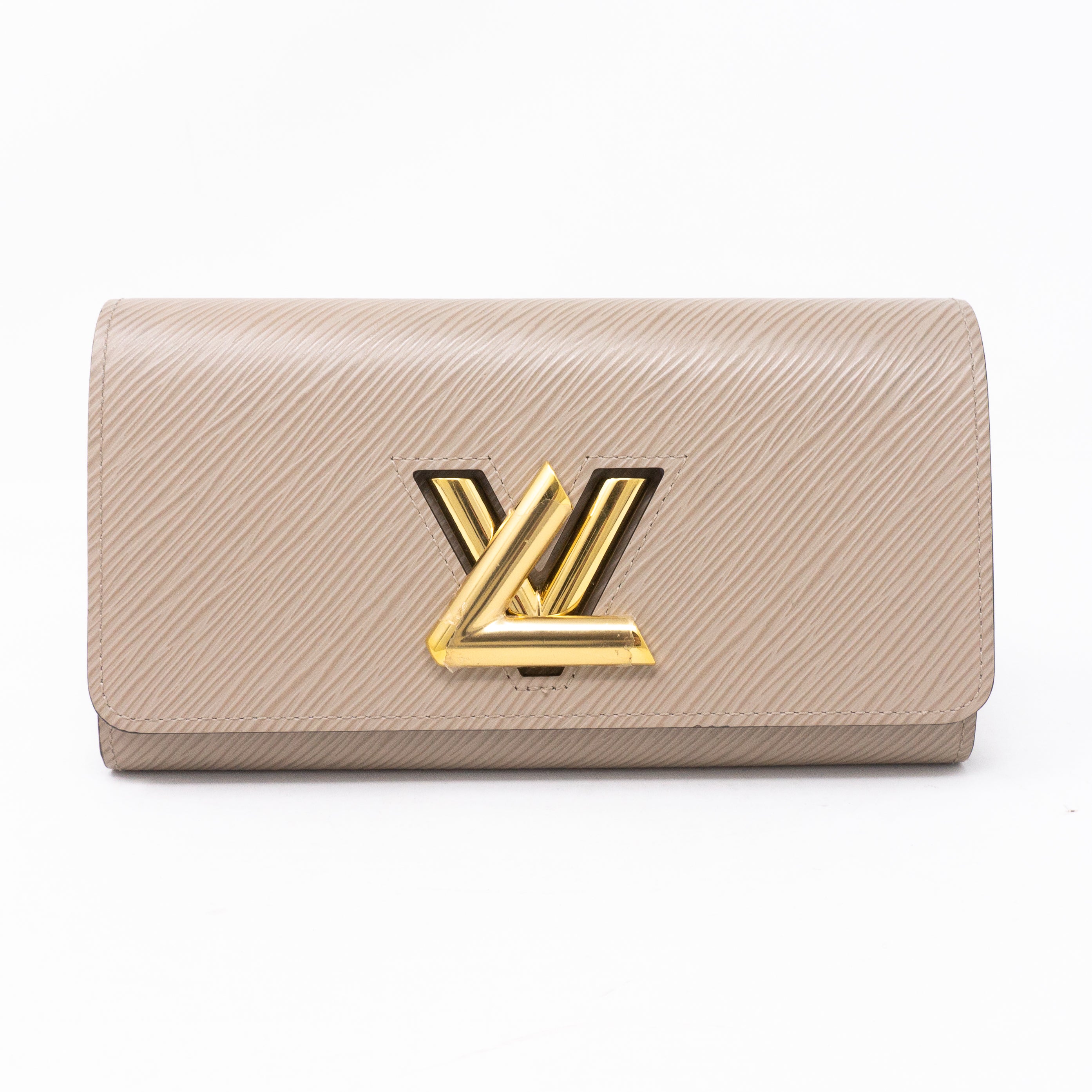 Twist Wallet Epi Leather Galet Grey