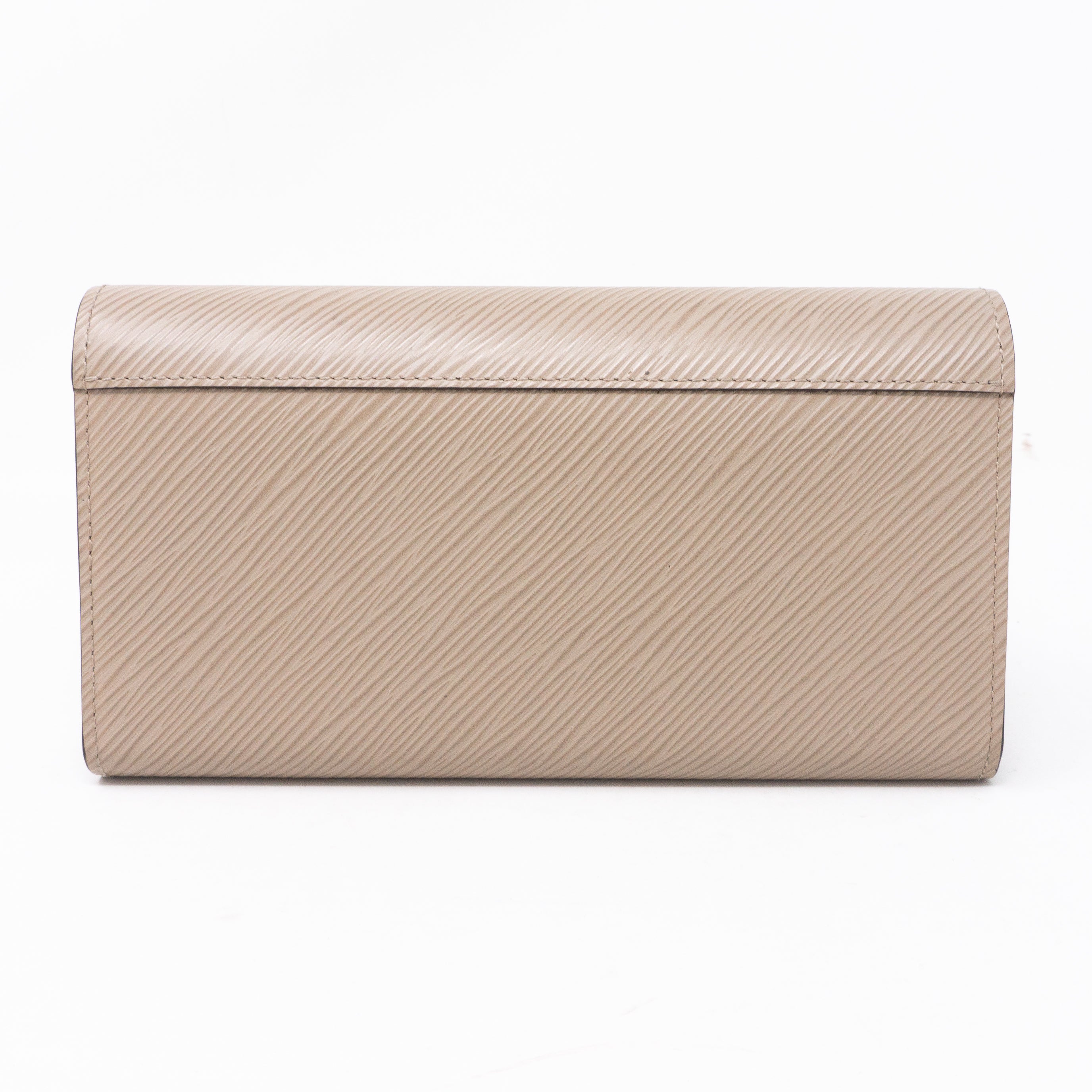 Twist Wallet Epi Leather Galet Grey