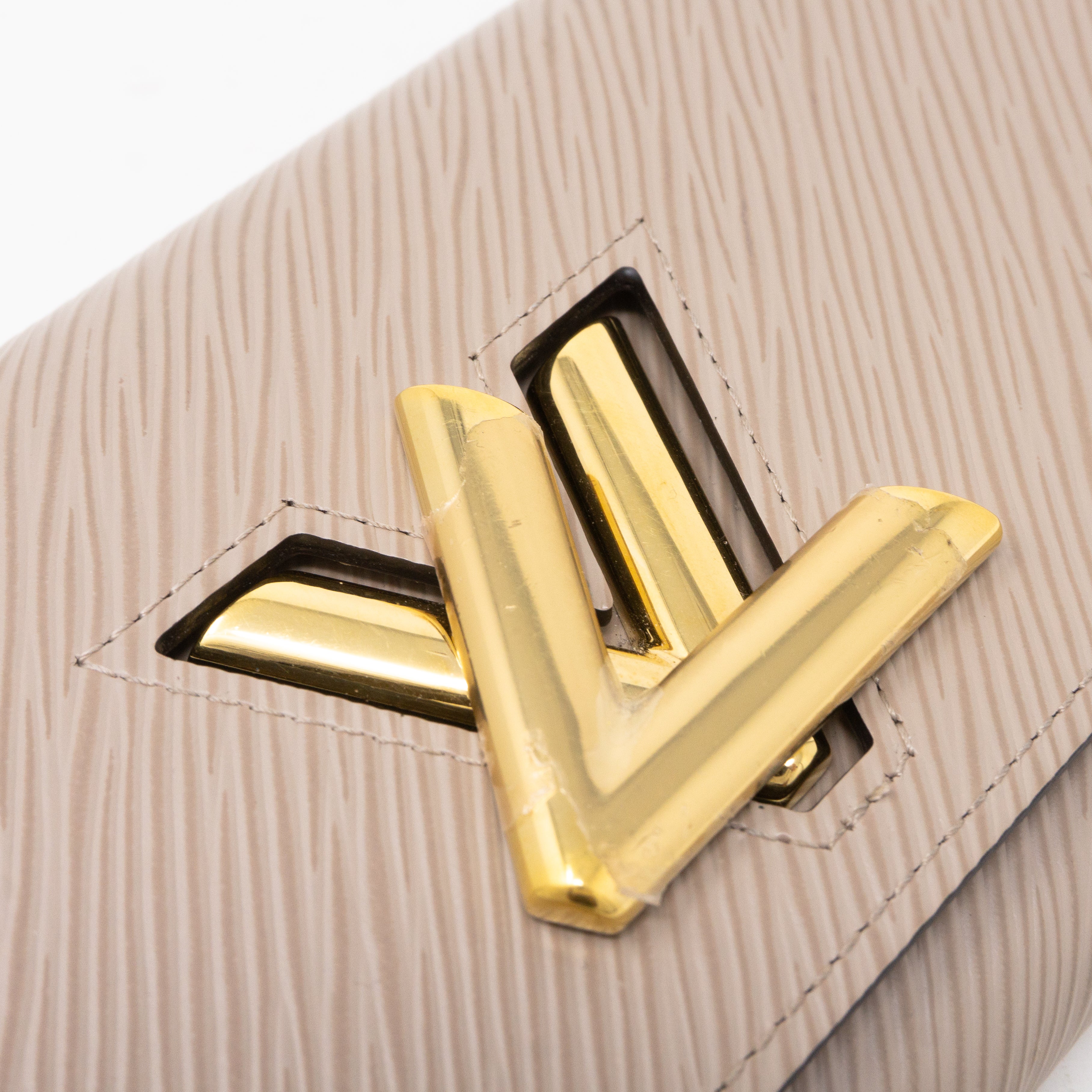 Twist Wallet Epi Leather Galet Grey