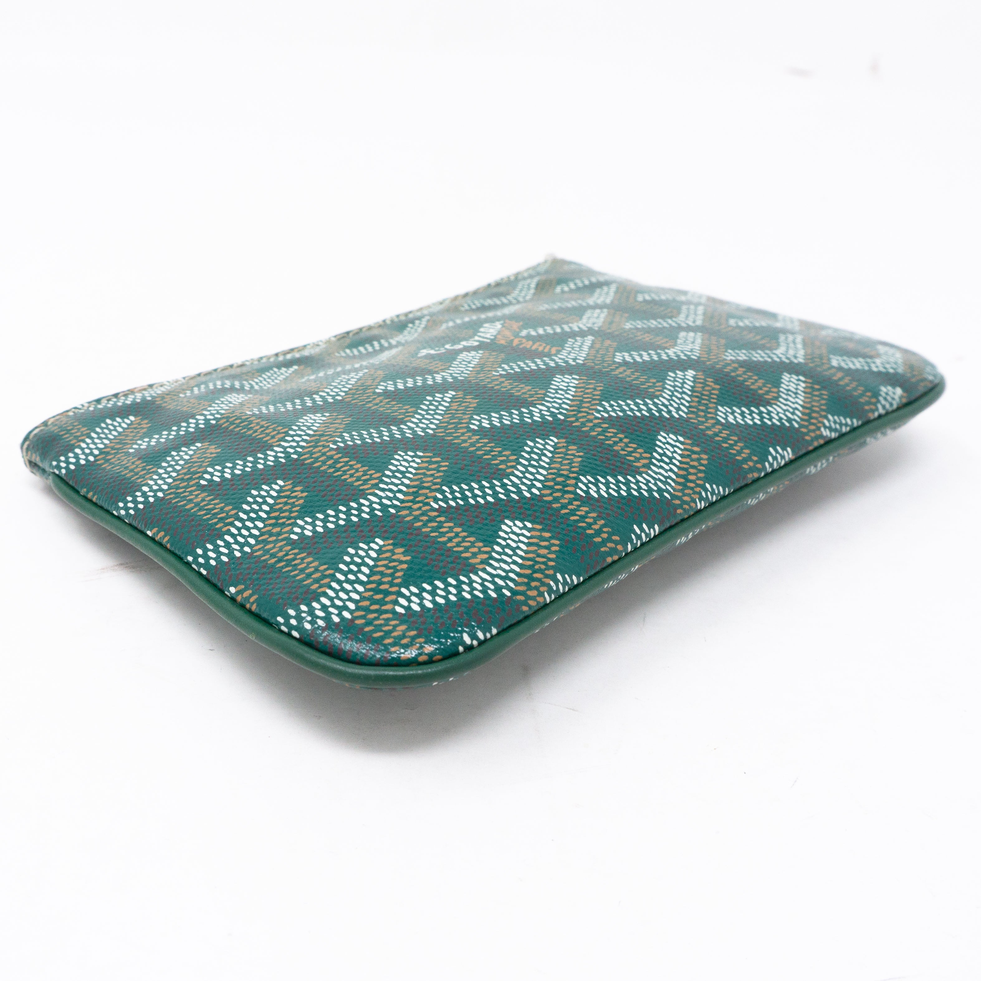 Goyard pouch outlet green