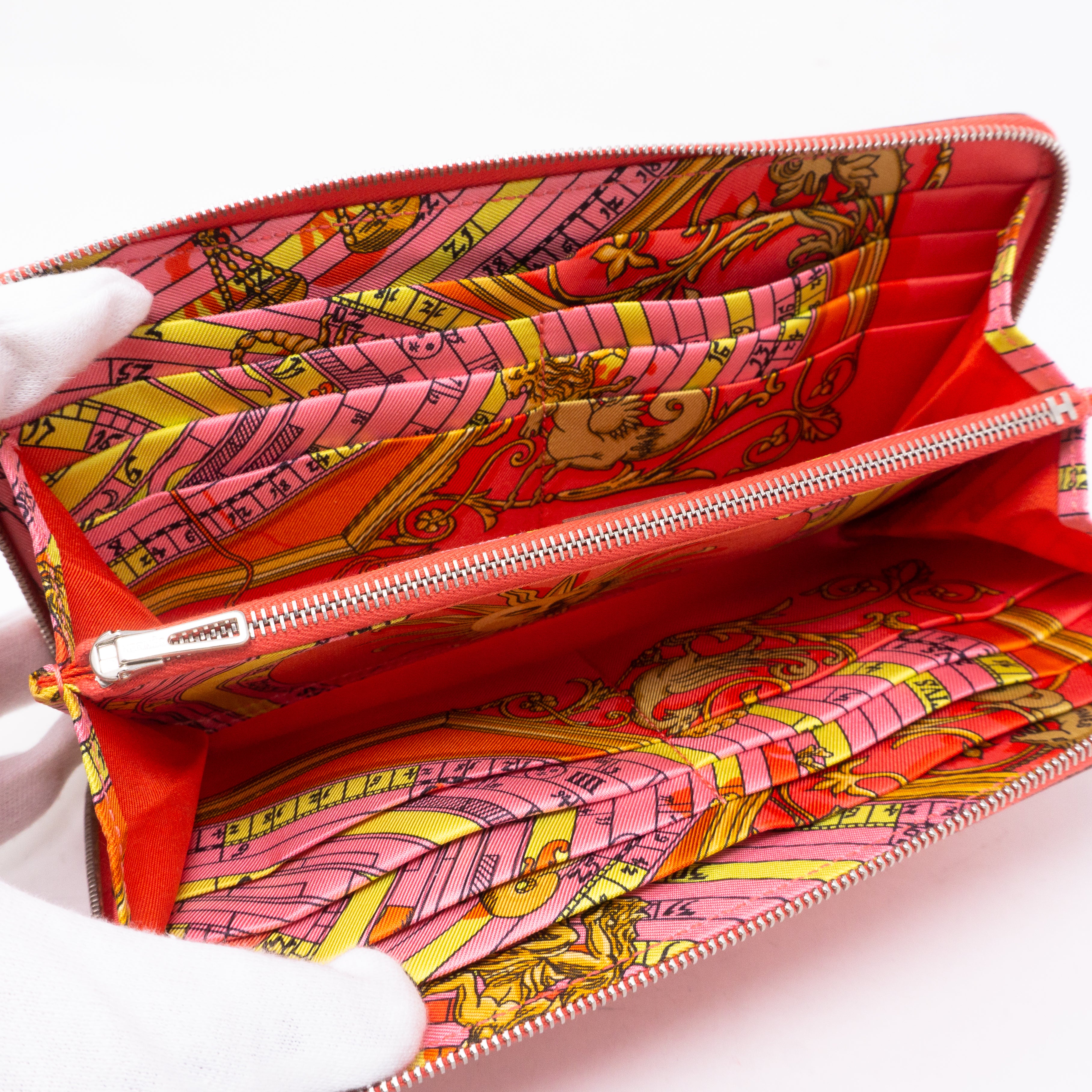 Silk'in Classic Wallet Rose Jaipur Leather