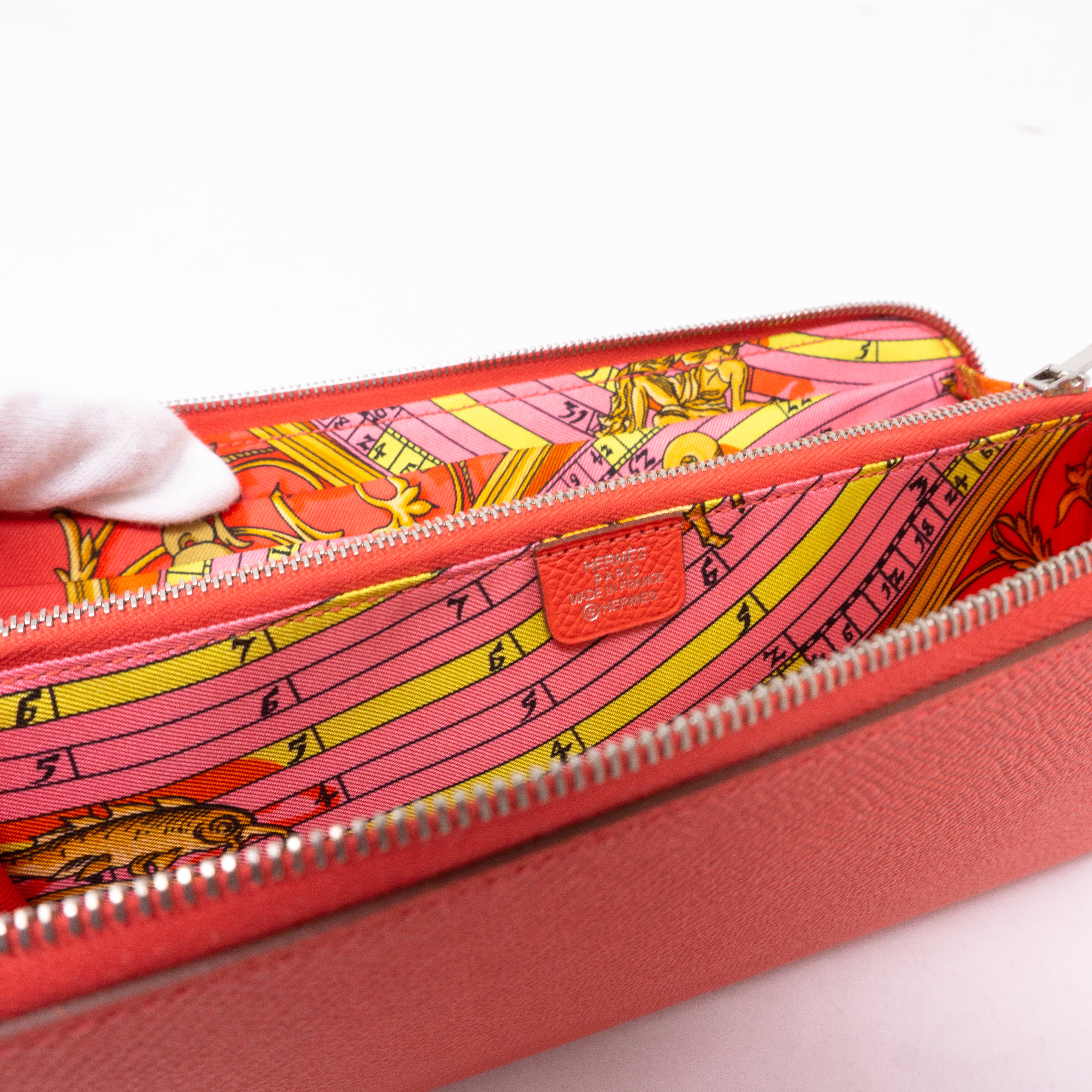 Silk'in Classic Wallet Rose Jaipur Leather