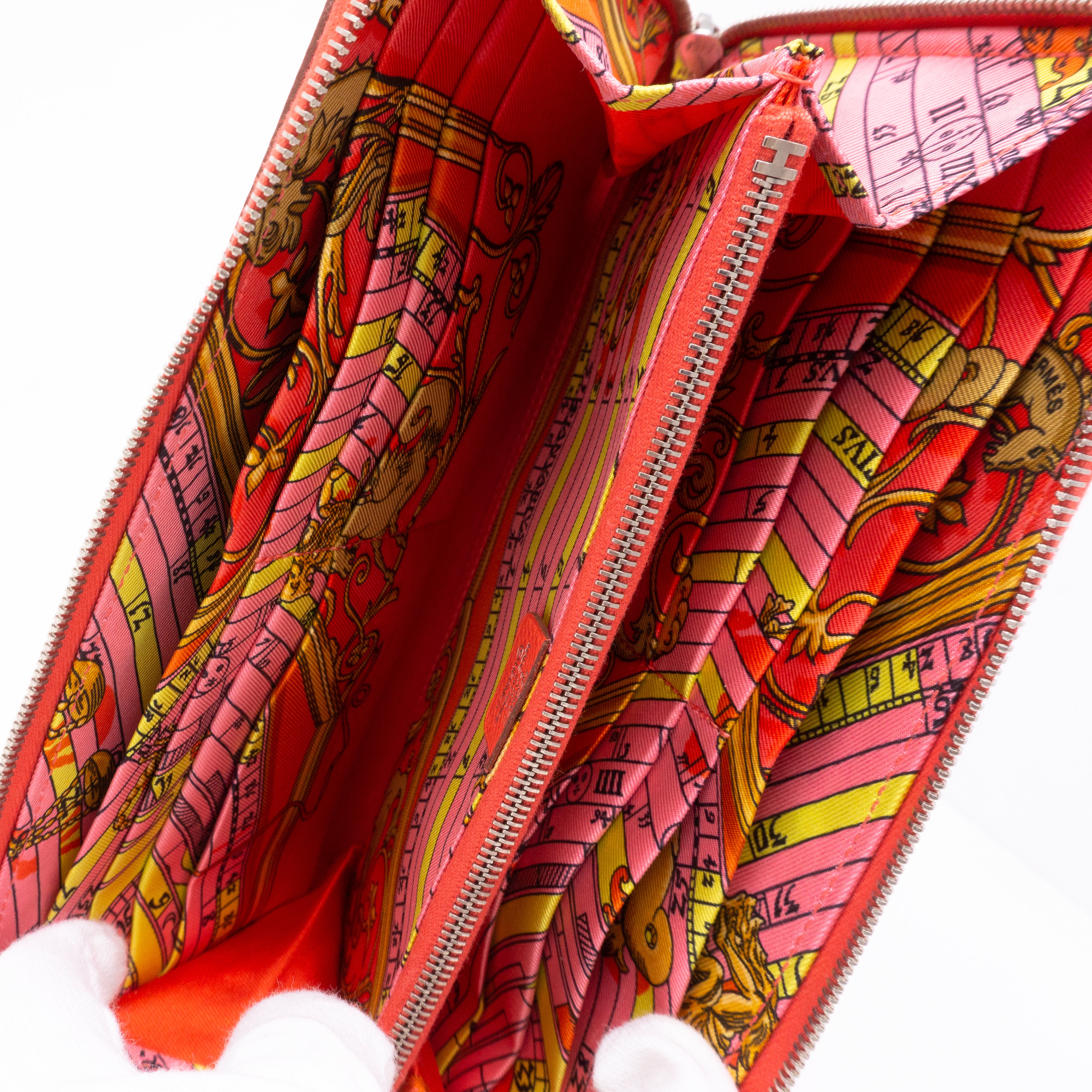 Silk'in Classic Wallet Rose Jaipur Leather