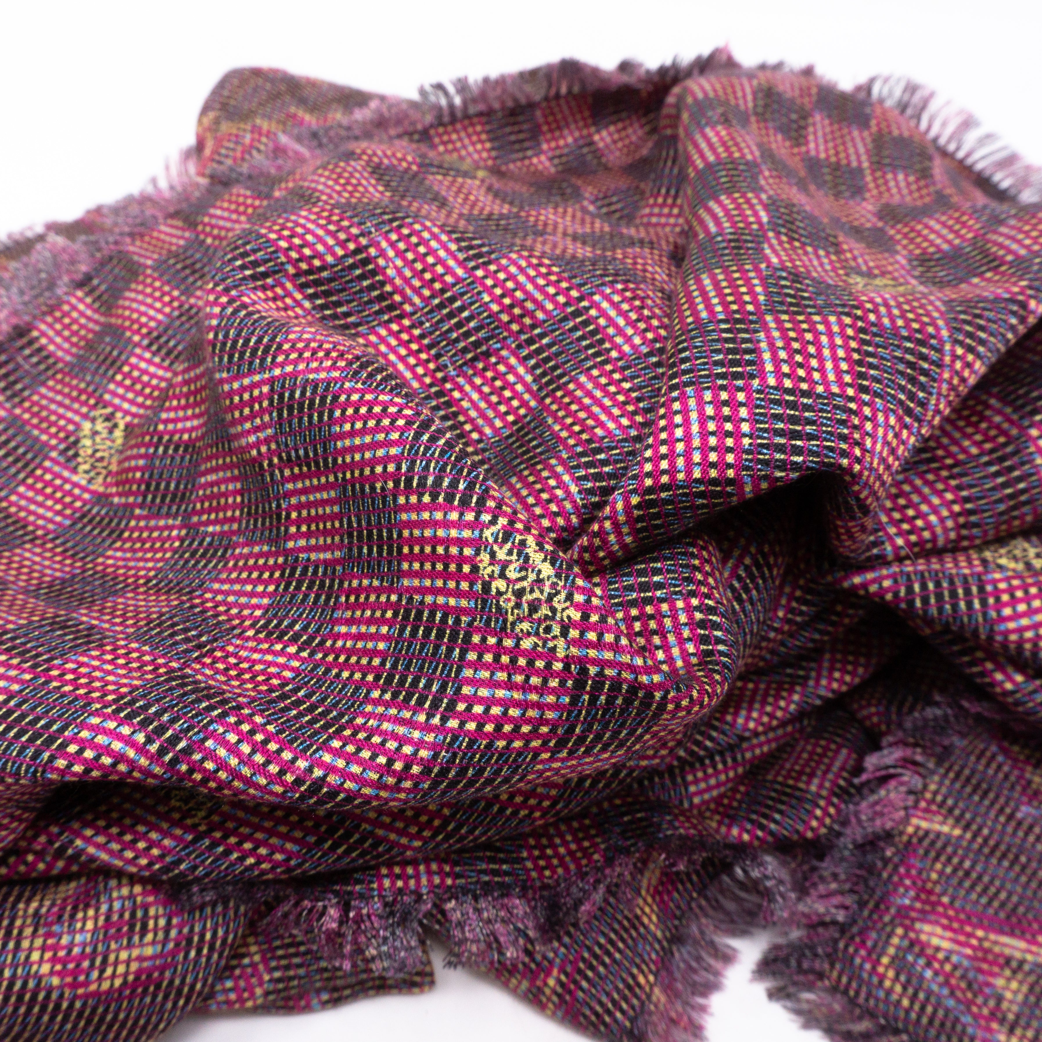 Monogram Damier Shawl Pop Pink