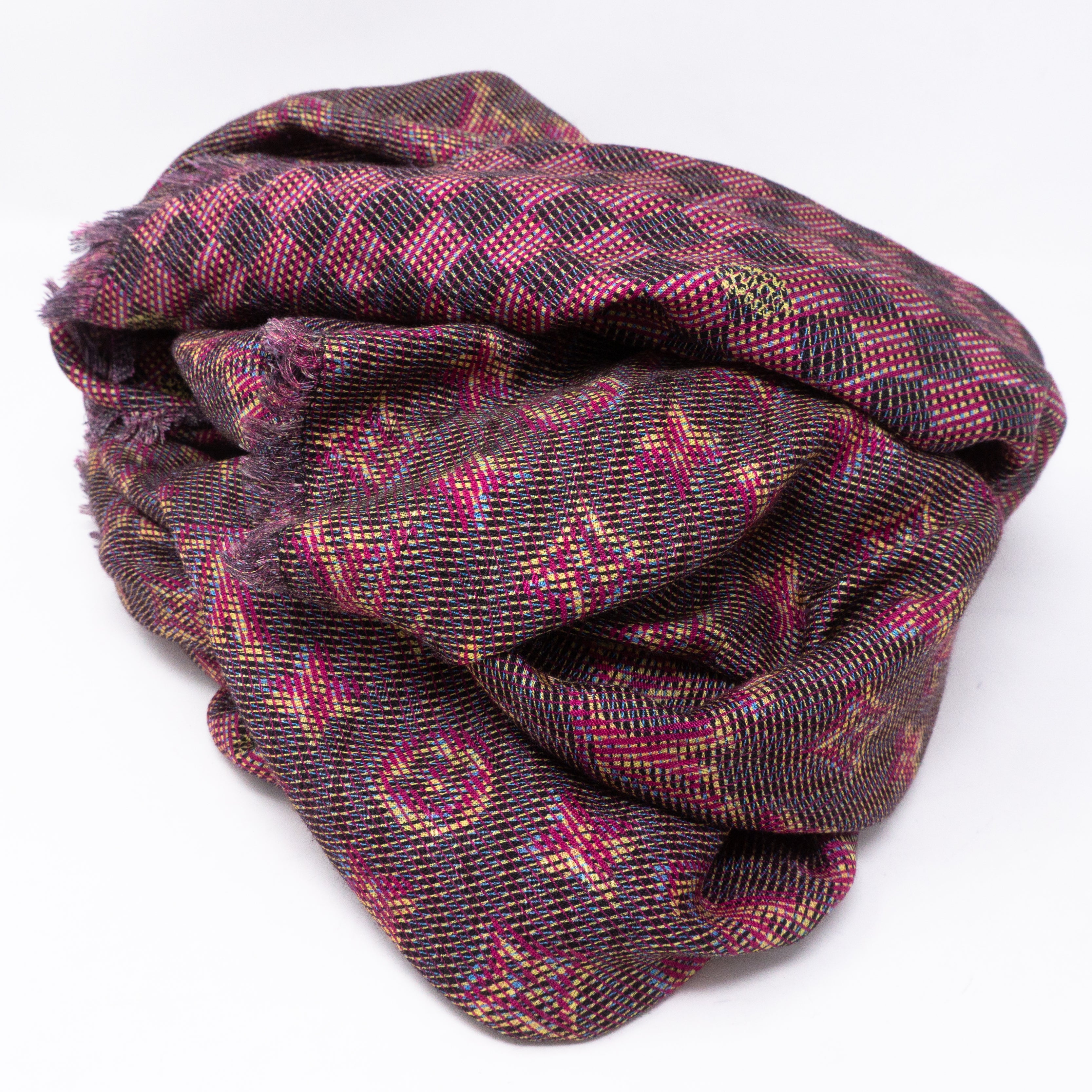 Monogram Damier Shawl Pop Pink