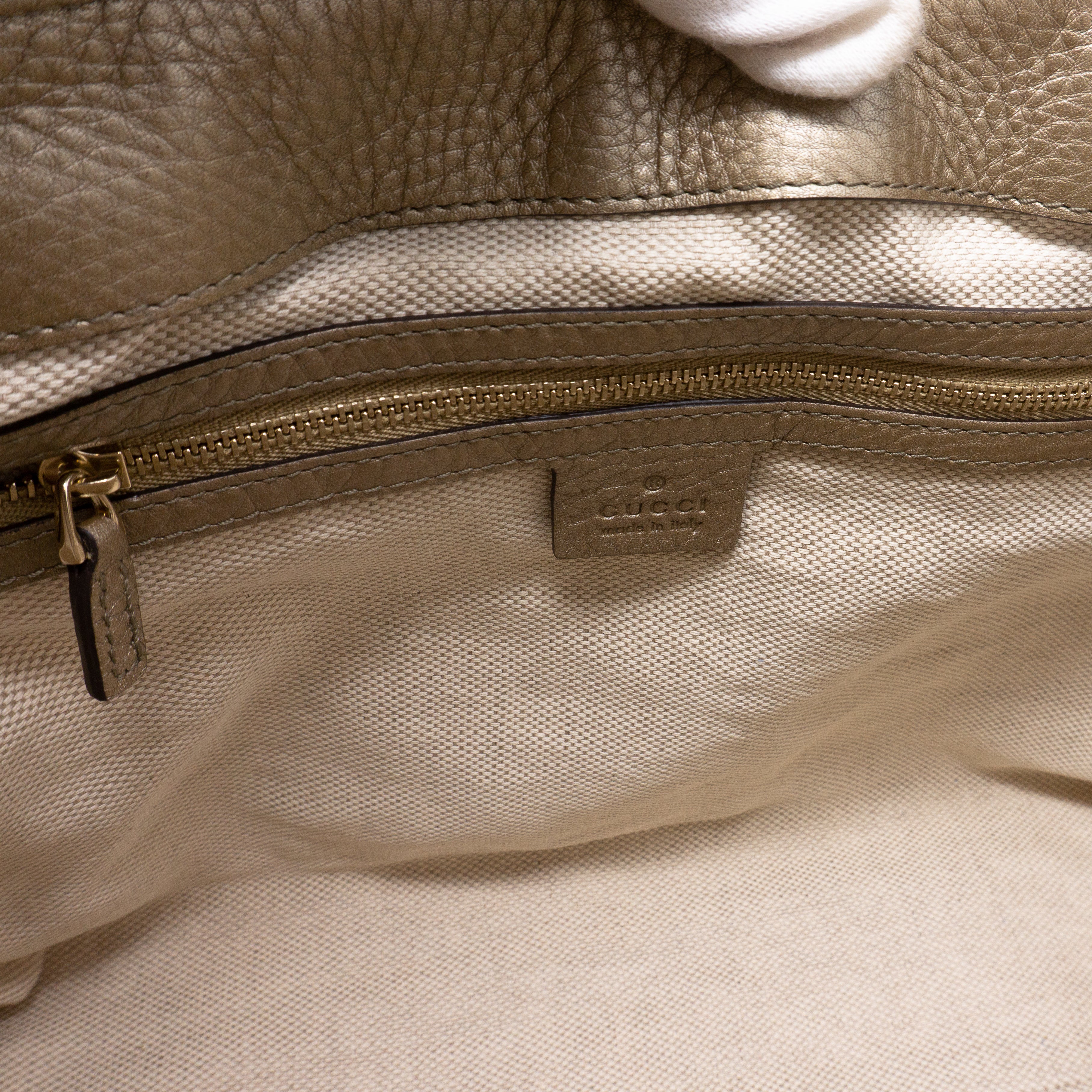 Soho Two Way Champagne Leather