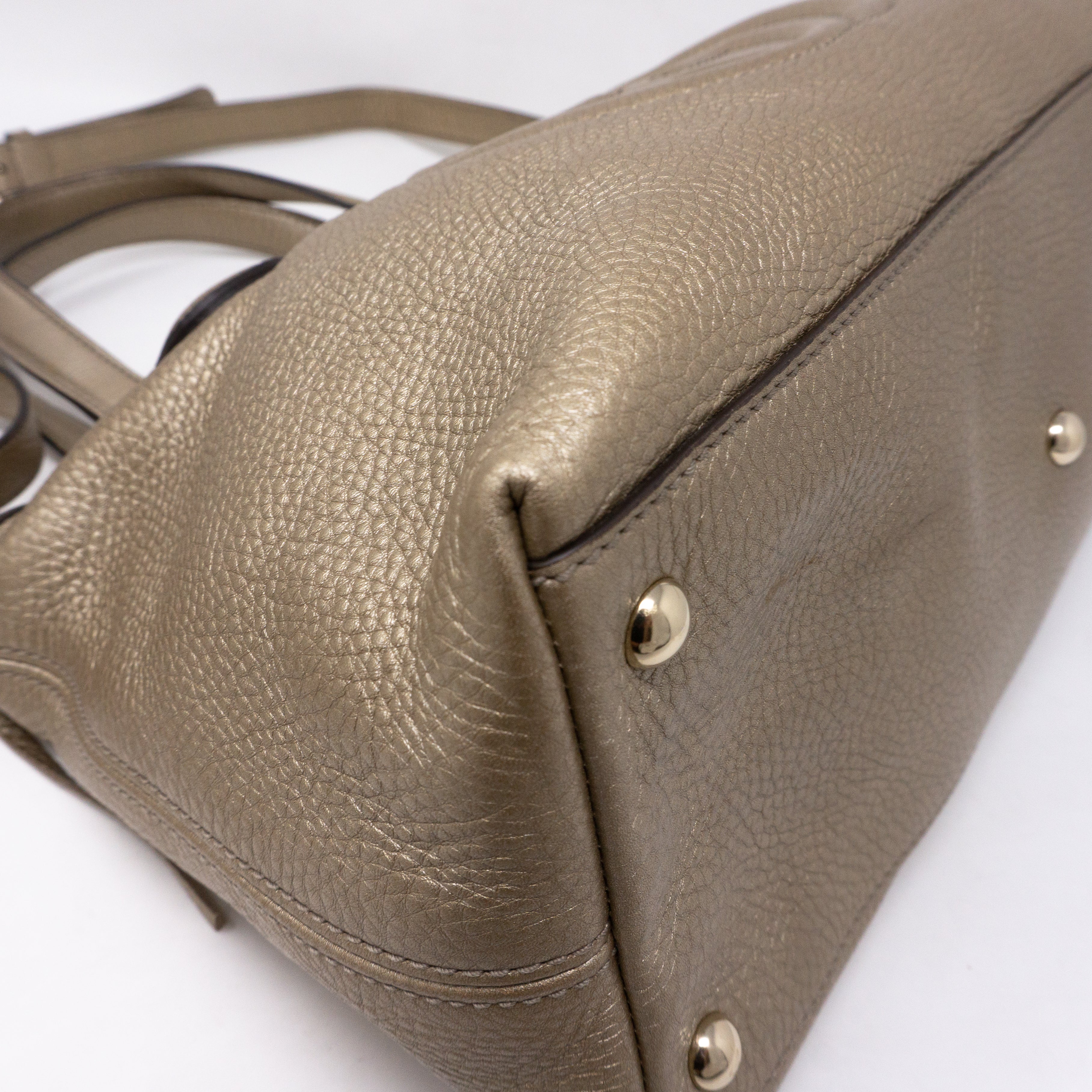 Soho Two Way Champagne Leather