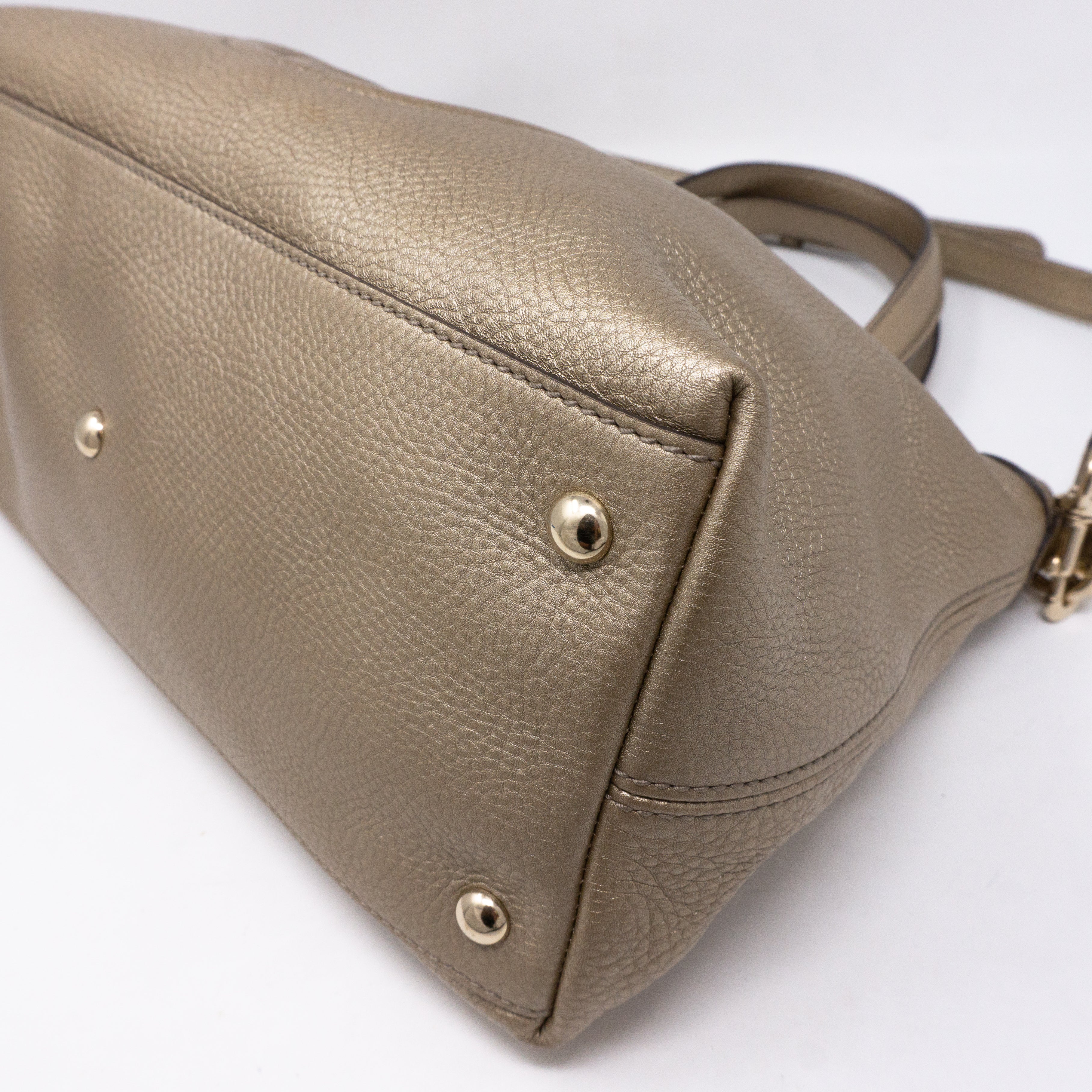 Soho Two Way Champagne Leather