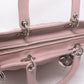 Lady Dior Large Light Pink Leather