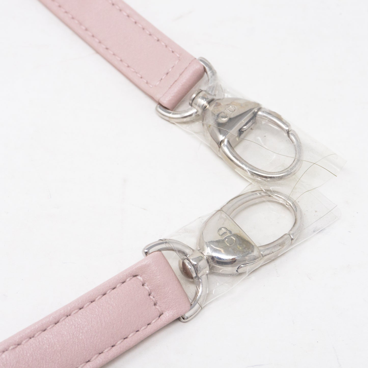 Lady Dior Large Light Pink Leather