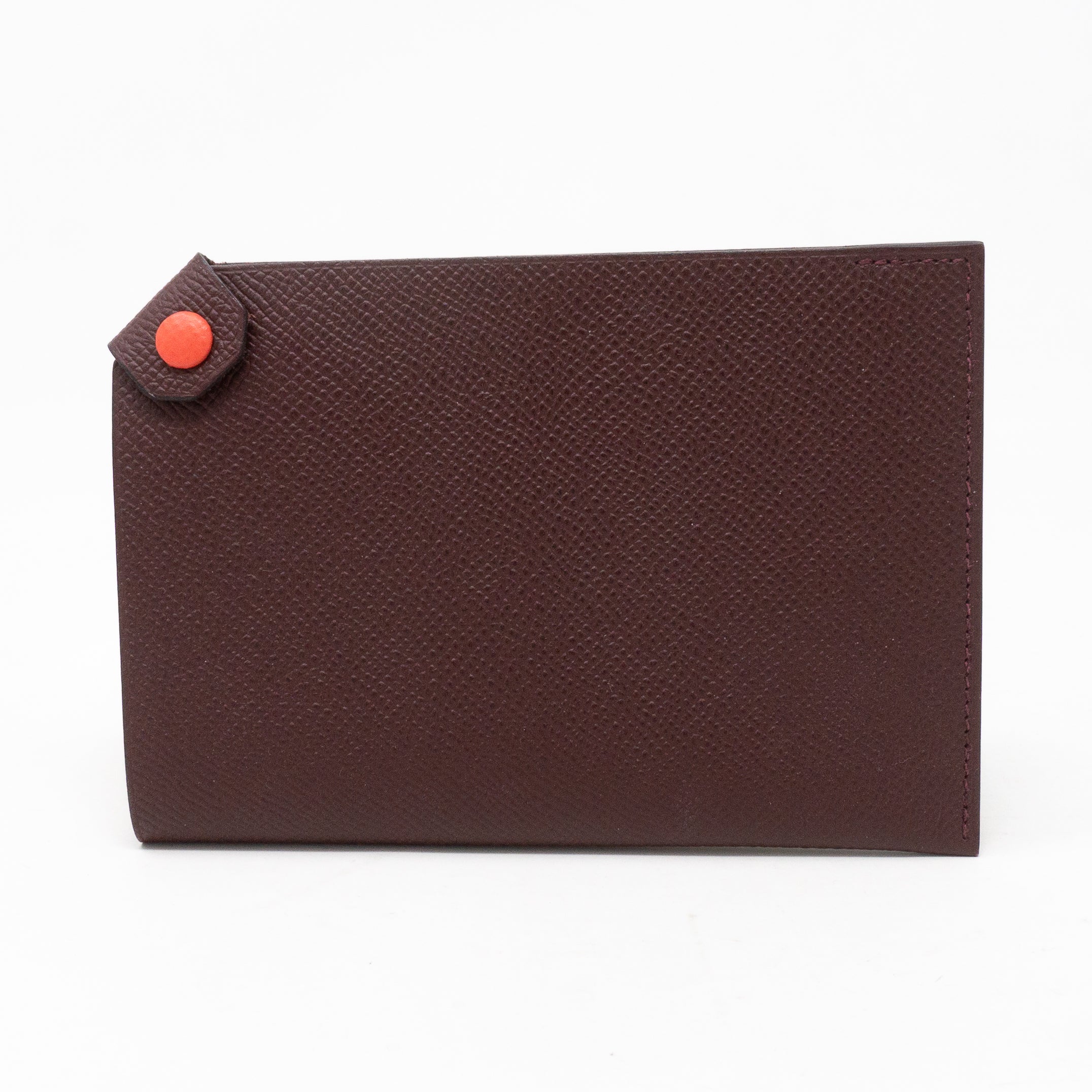 Tarmac Dot Passport Holder Bordeaux