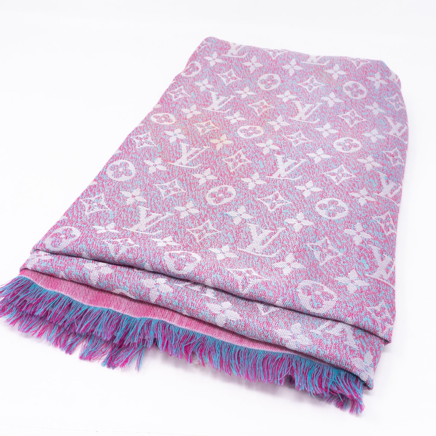 Monogram Shawl Infra Rose