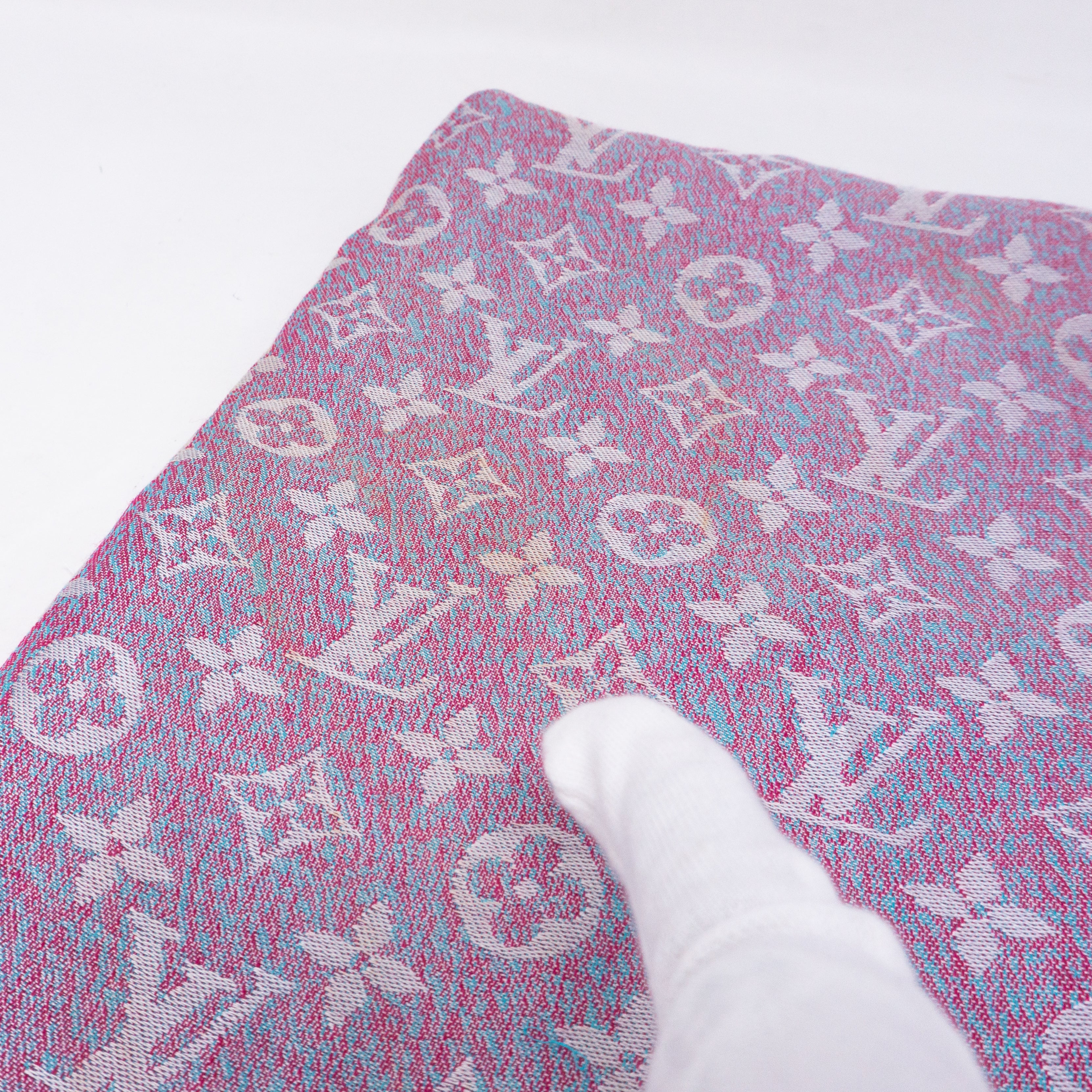 Monogram Shawl Infra Rose