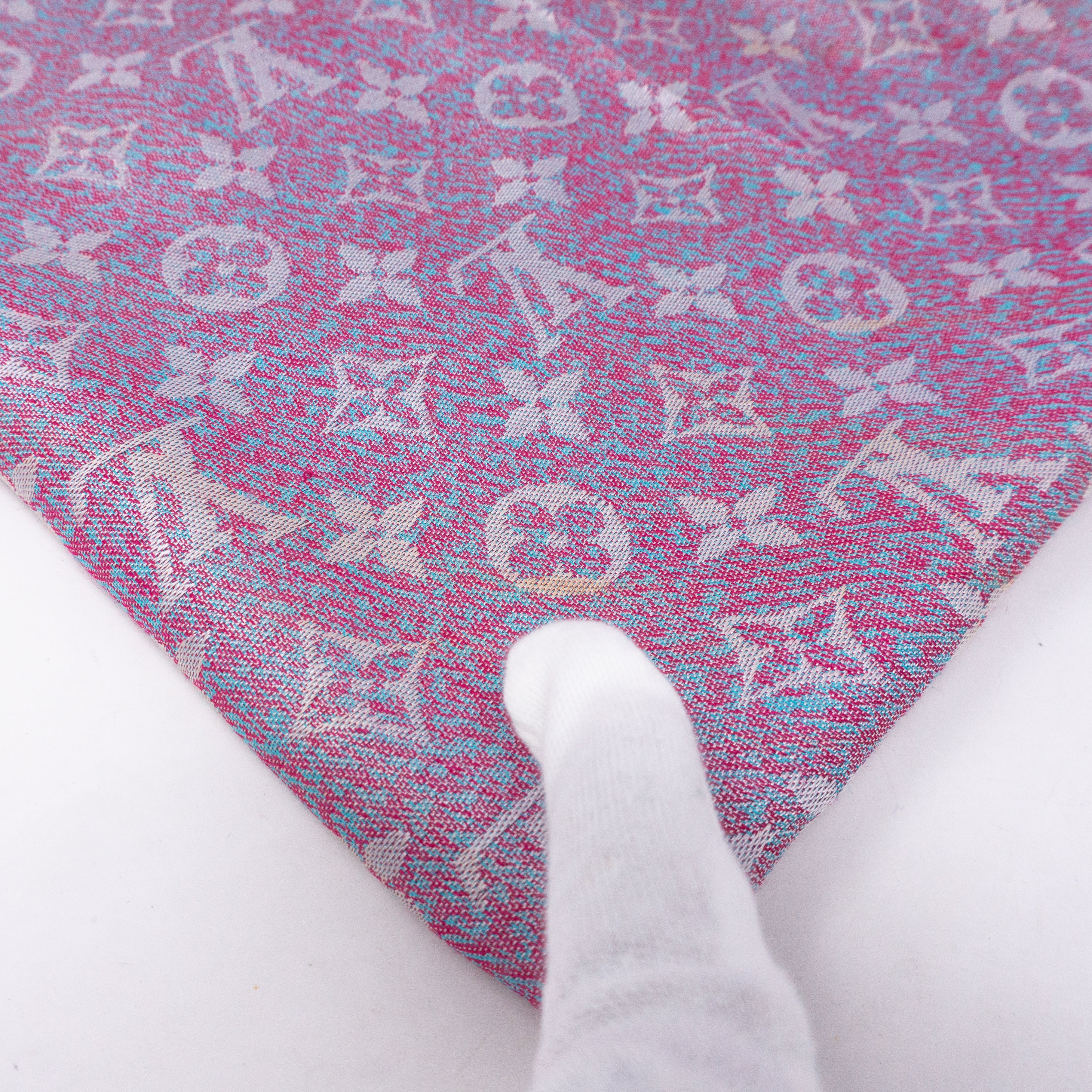 Monogram Shawl Infra Rose