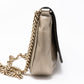 Soho Flap Chain Bag Champagne Leather
