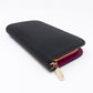 Diorissimo Voyageur Wallet Medium Black Leather