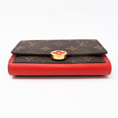 Flore Compact Wallet Monogram