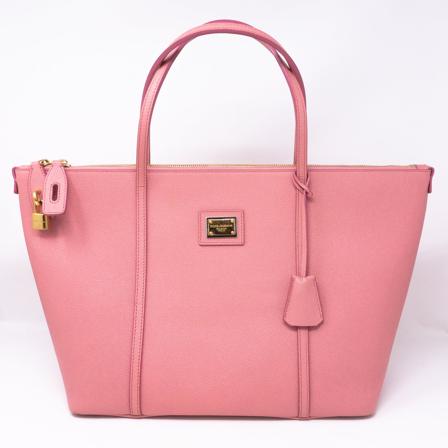 Miss Escape Tote Pink Leather