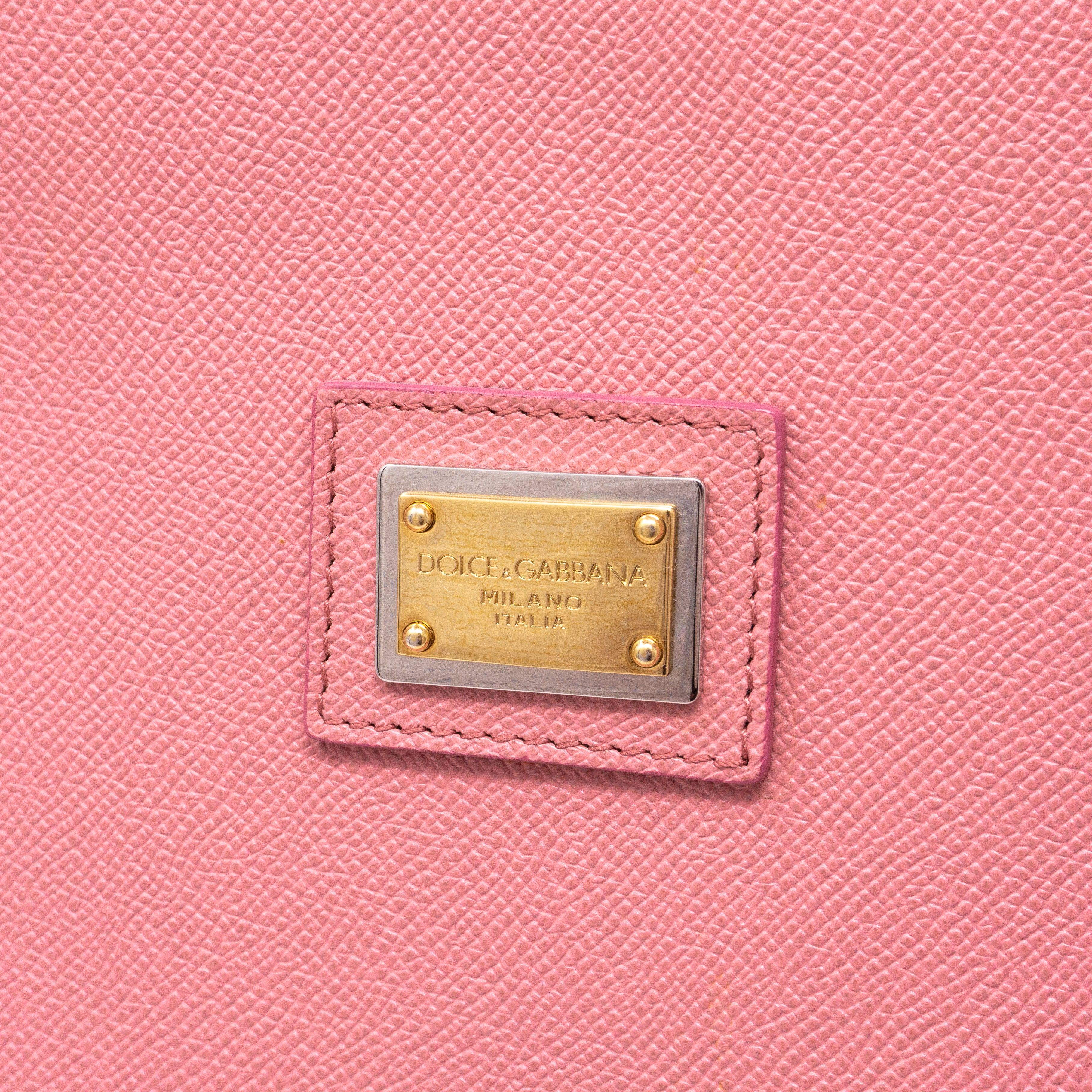 Miss Escape Tote Pink Leather