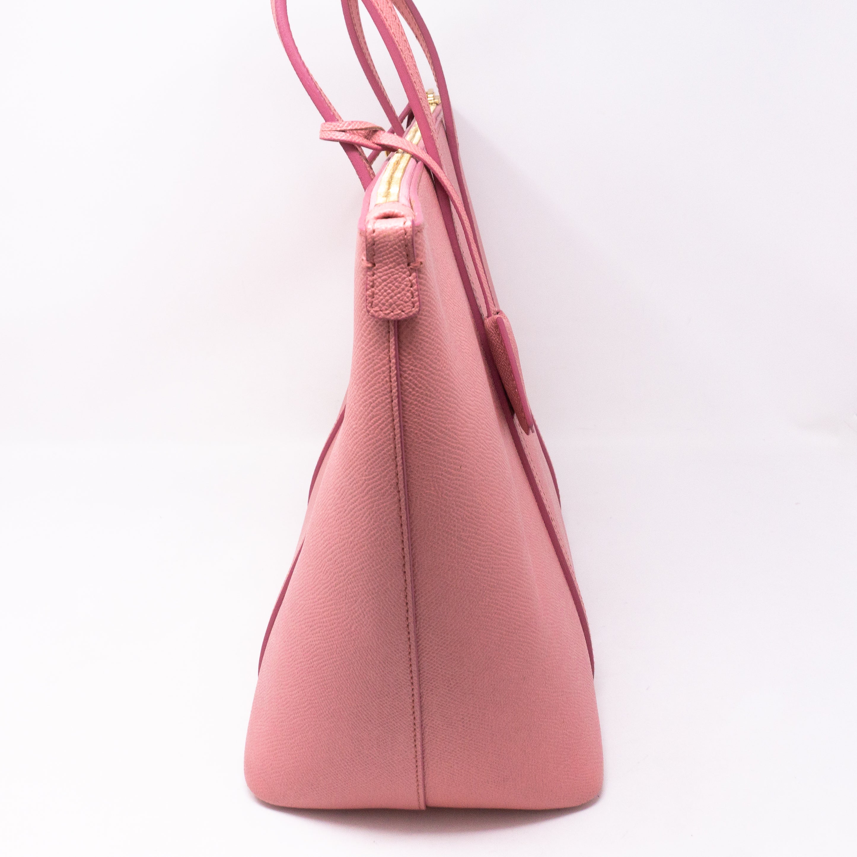 Miss Escape Tote Pink Leather