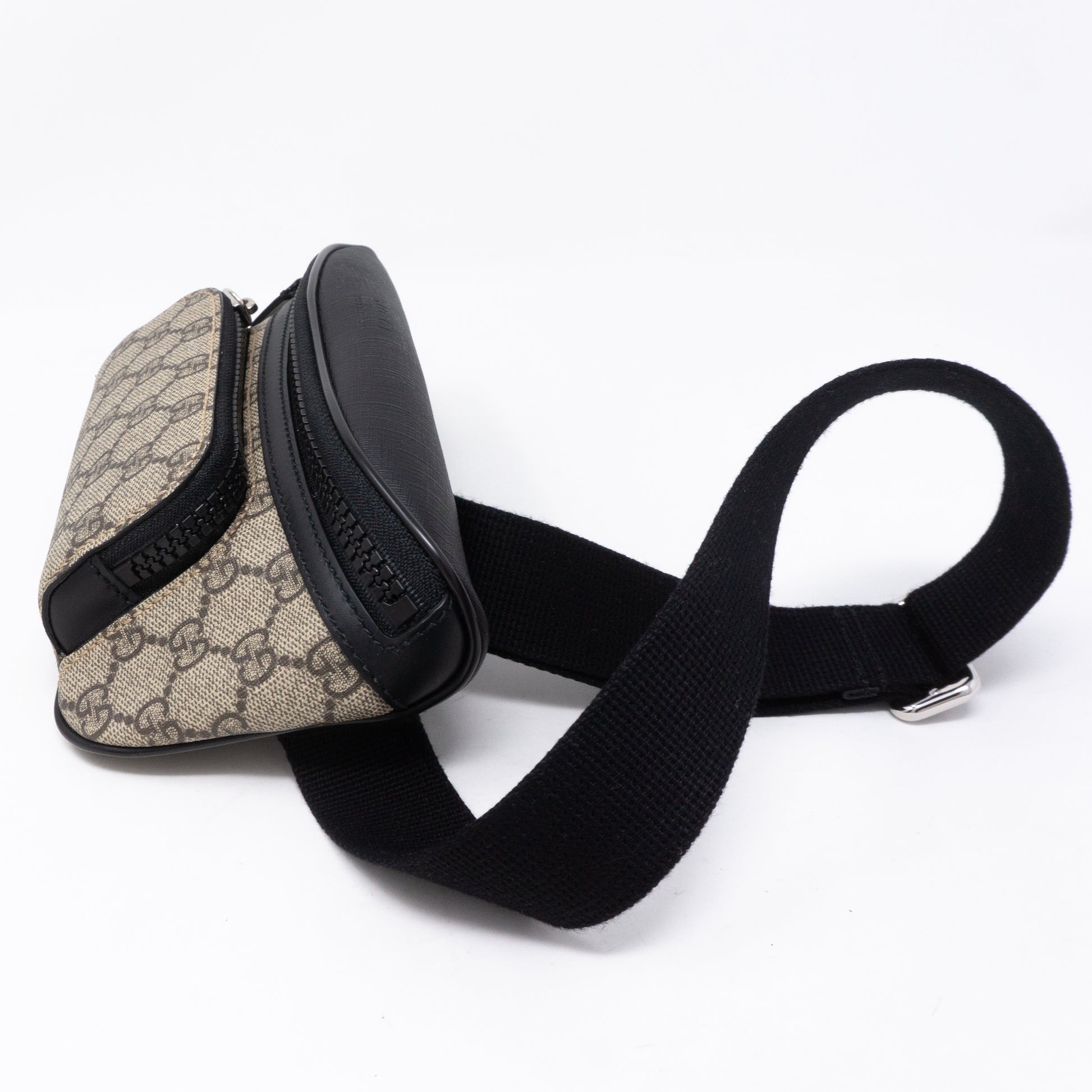 Gucci Monogram Supreme Black Eden Belt Bag