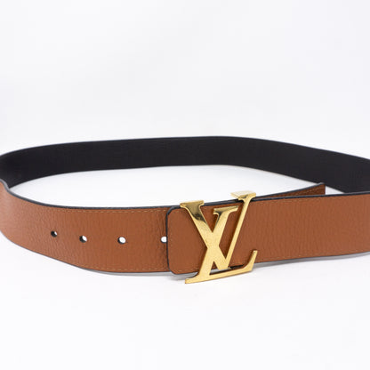 Initiales Belt Reversible 100 cm Cognac Black