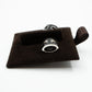 Pop H Earrings Black Silver