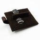 Pop H Earrings Black Silver