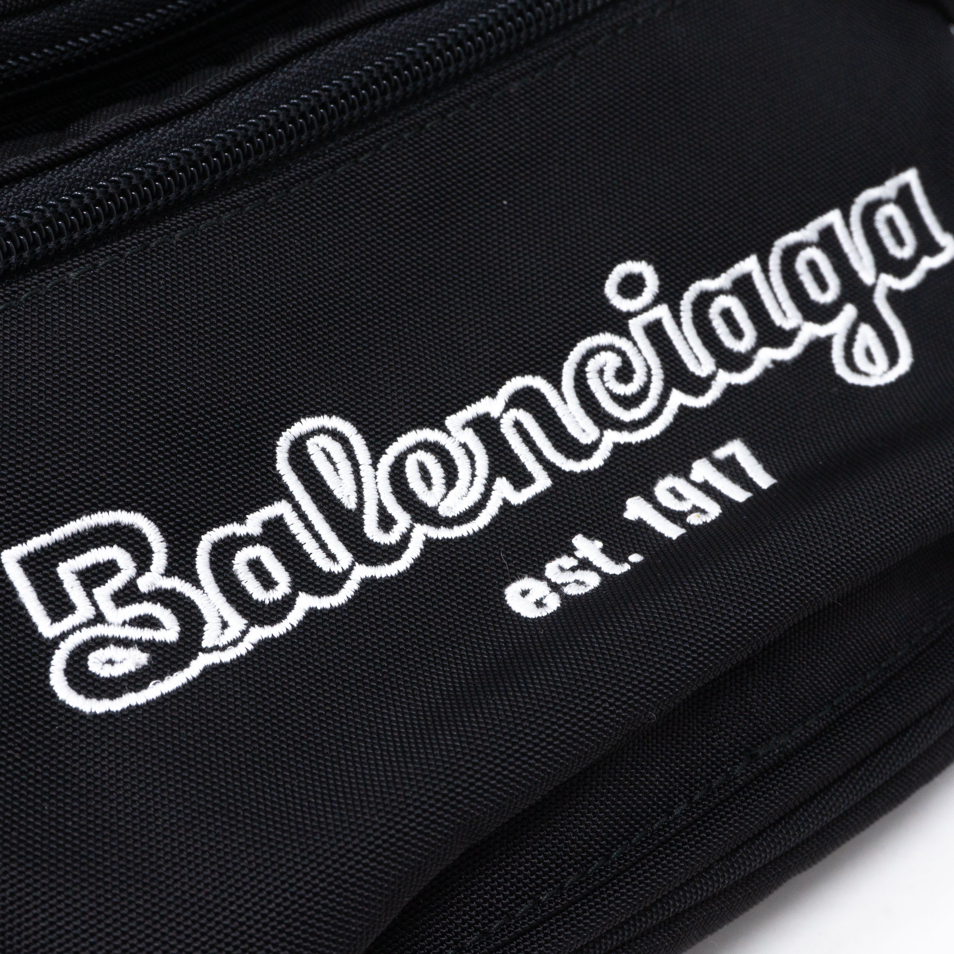 Explorer Nylon Belt Bag Black