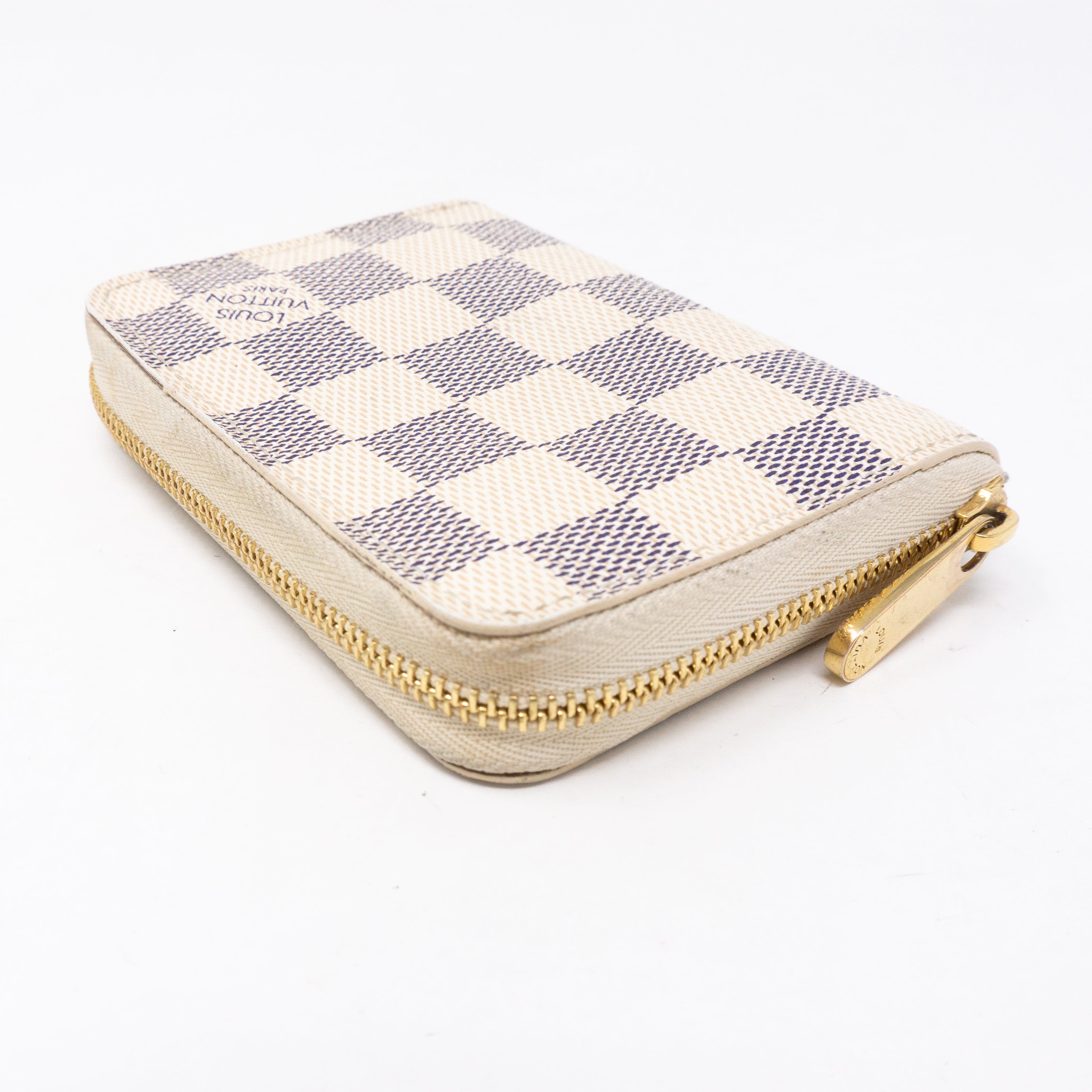 Zippy Coin Purse Damier Azur