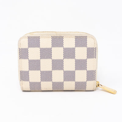 Zippy Coin Purse Damier Azur