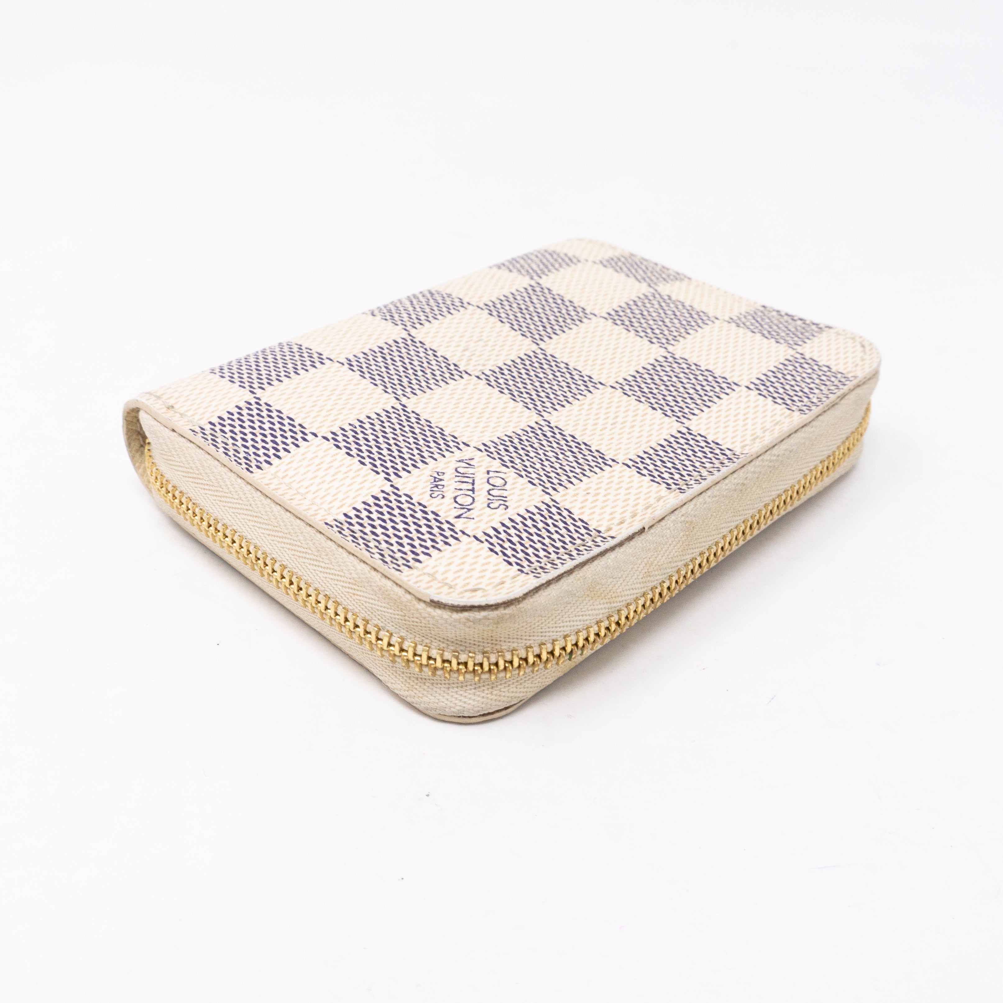 Zippy Coin Purse Damier Azur