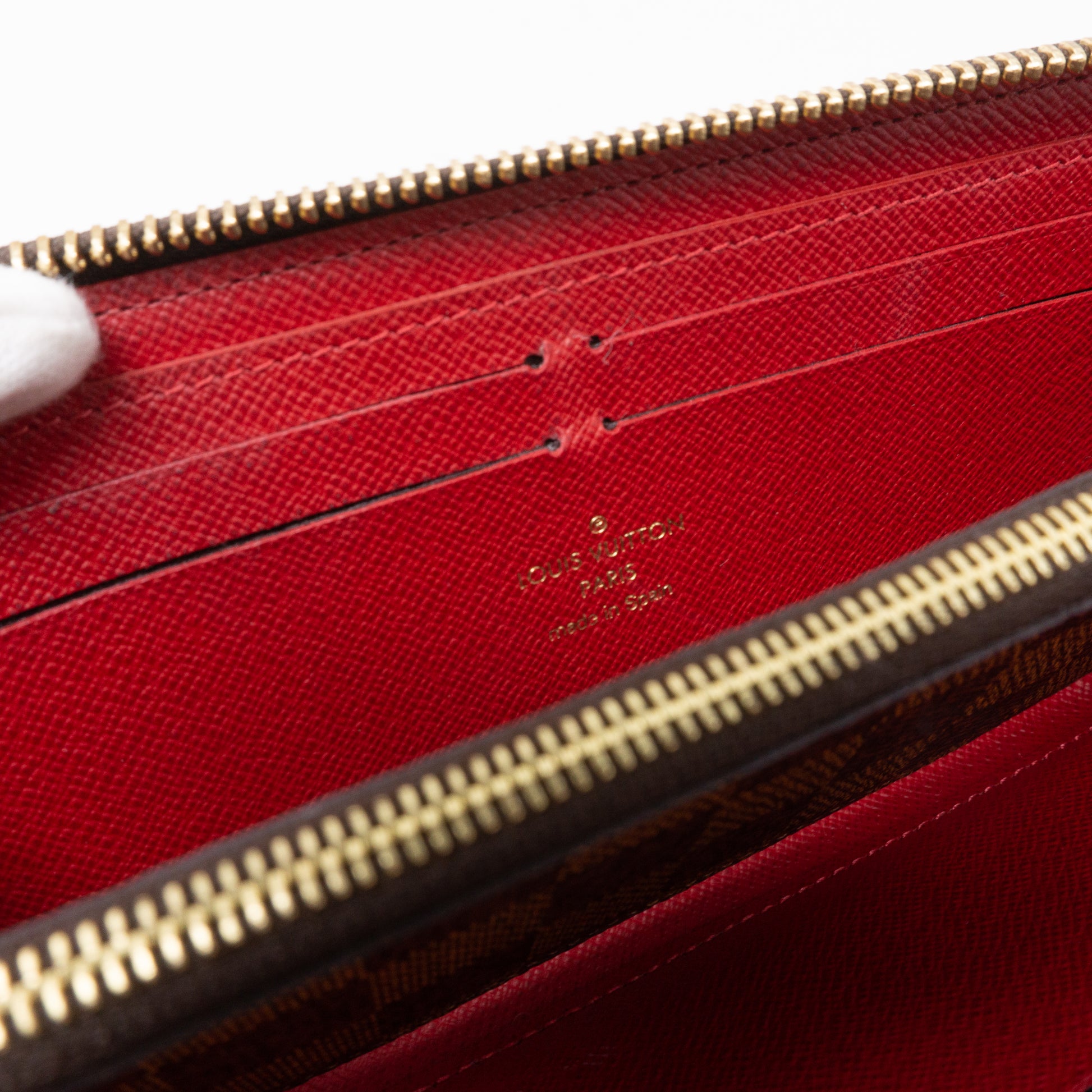 Louis Vuitton Damier Ebene Card Holder Wallet Brown Leather ref.543803 -  Joli Closet