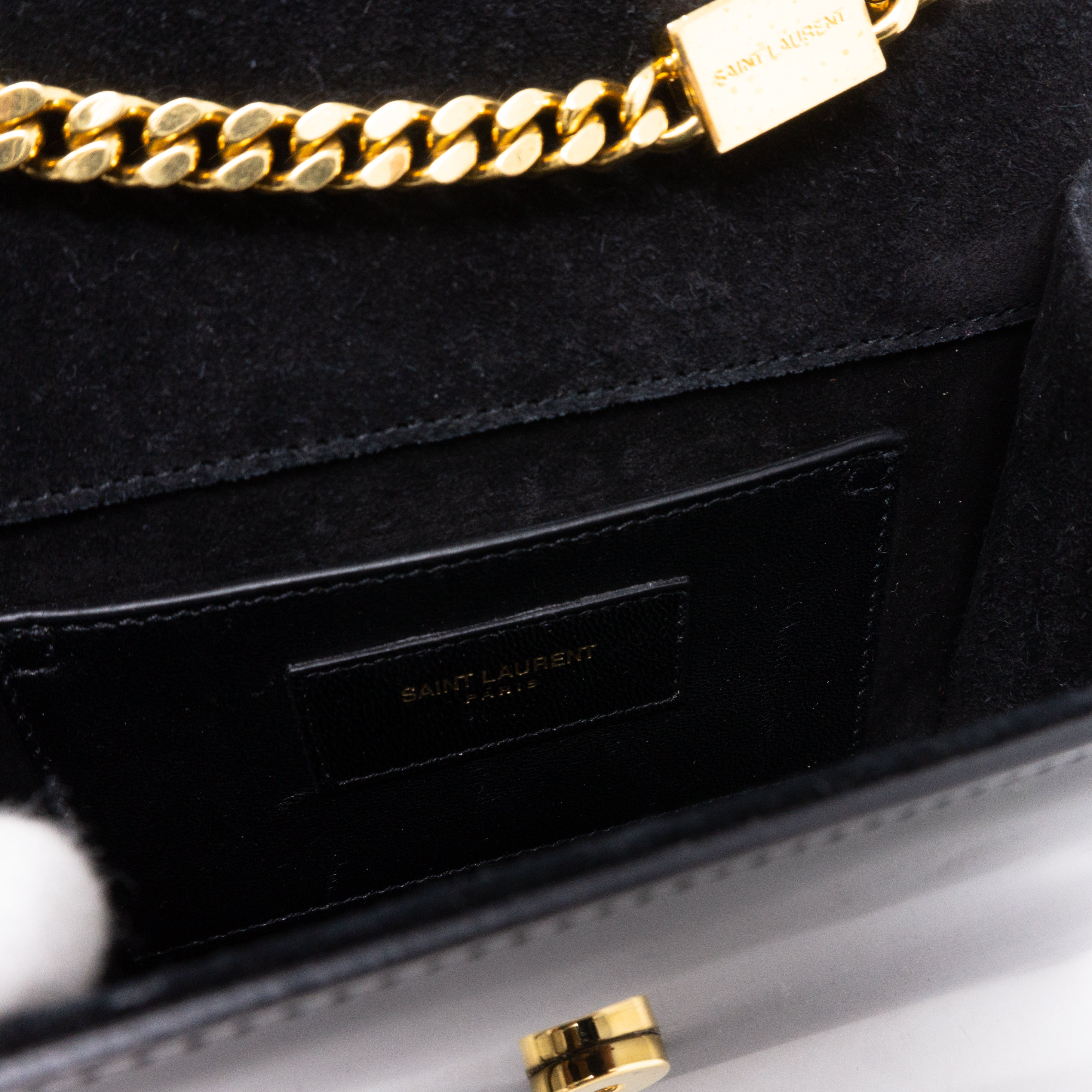 Kate Small Tassel Black Patent Leather