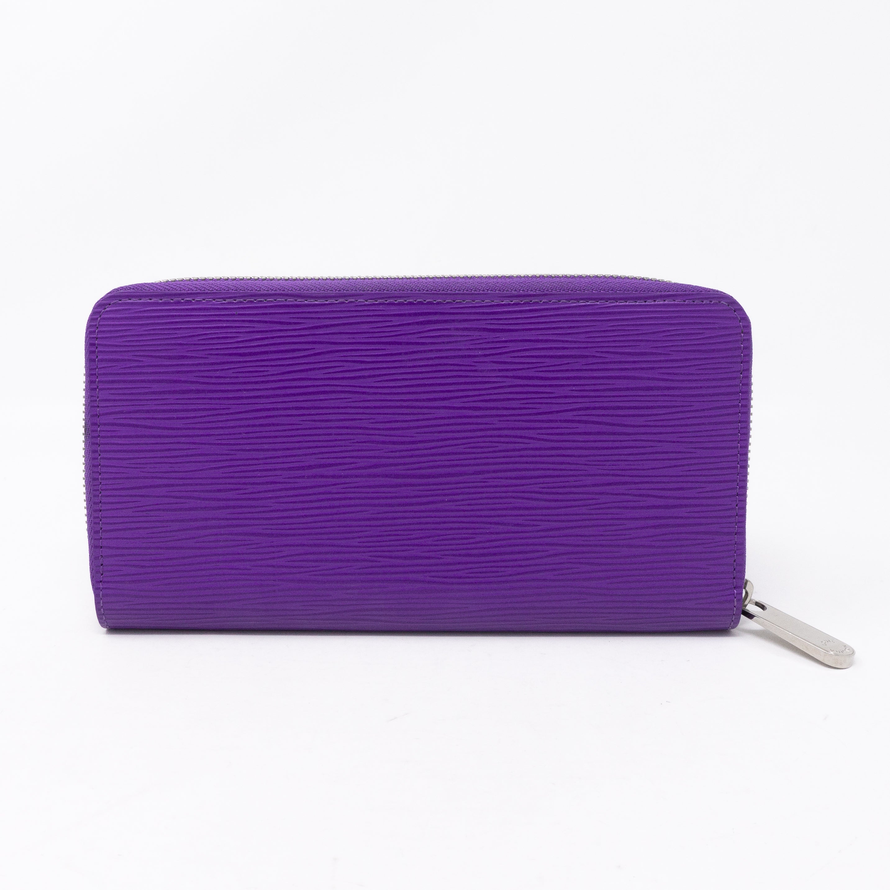 Zippy Wallet Epi Leather Purple