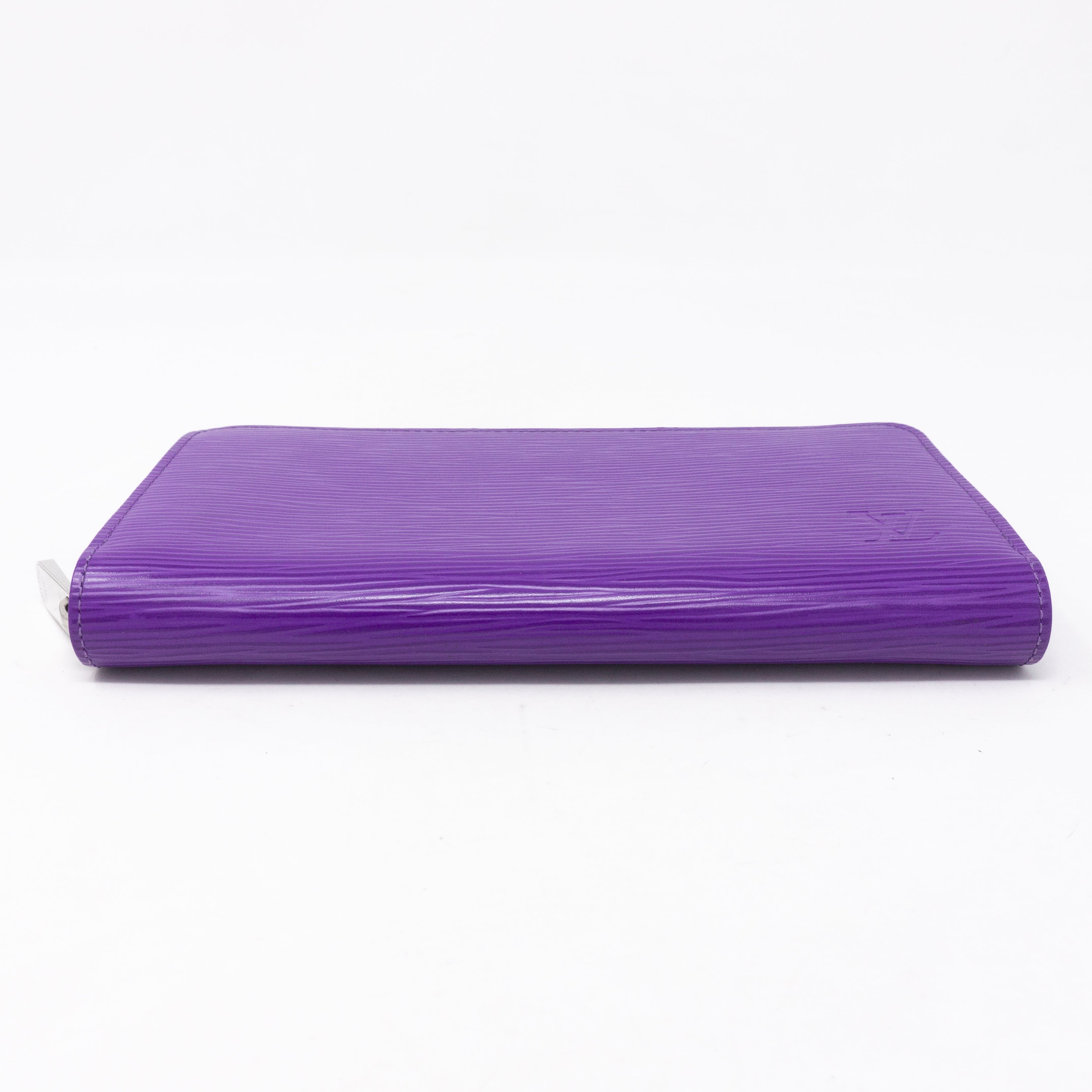 Zippy Wallet Epi Leather Purple