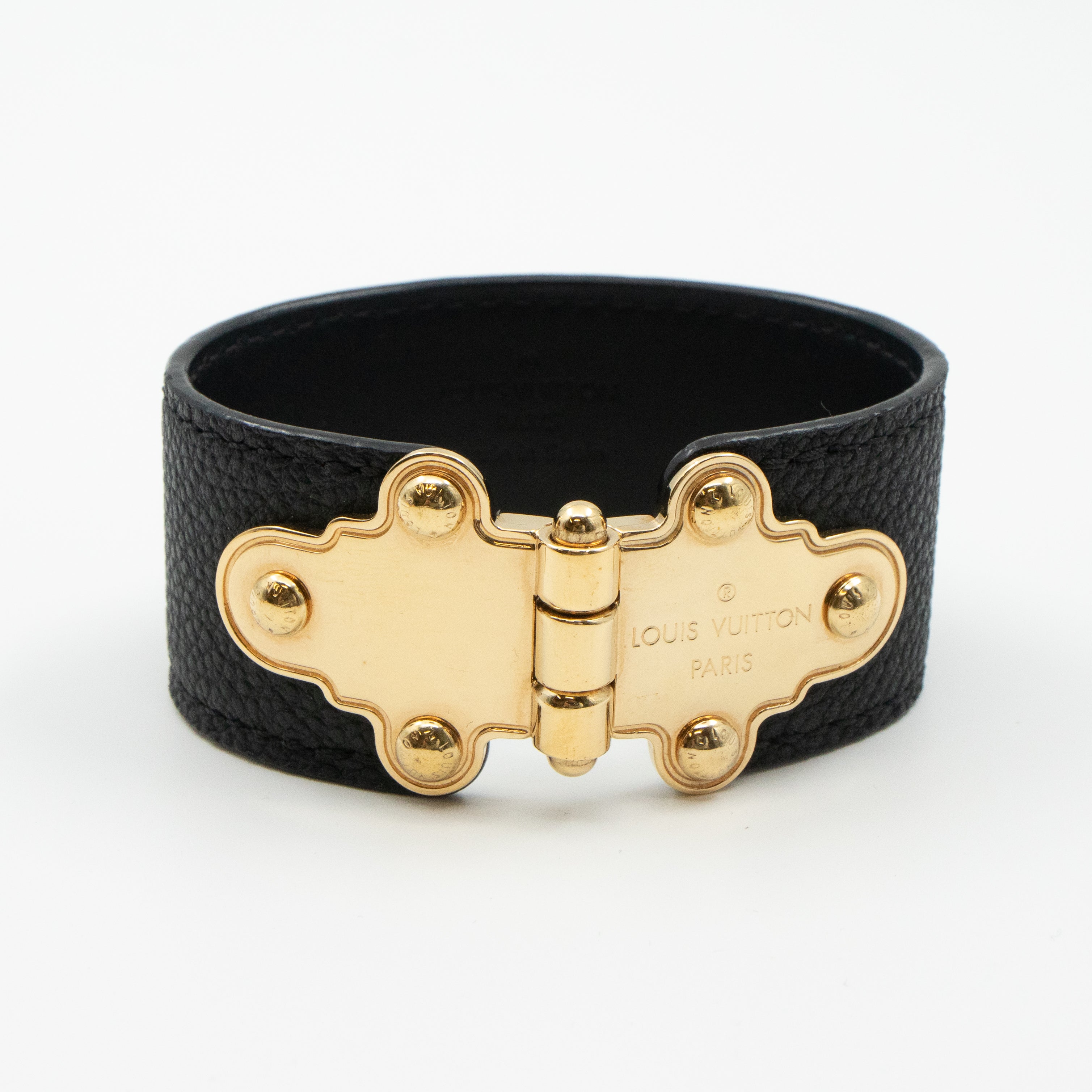 Save It Bracelet Black Leather