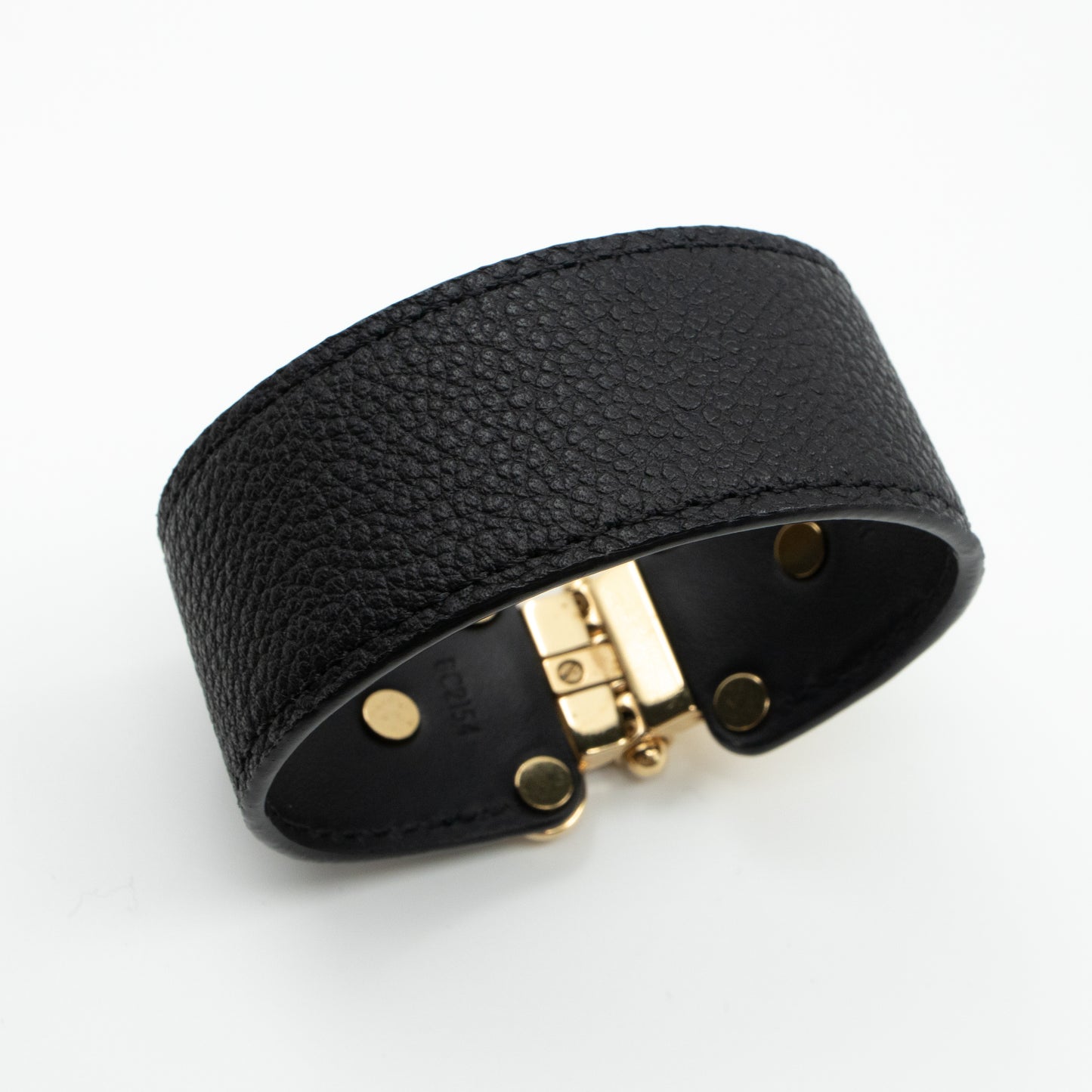 Save It Bracelet Black Leather