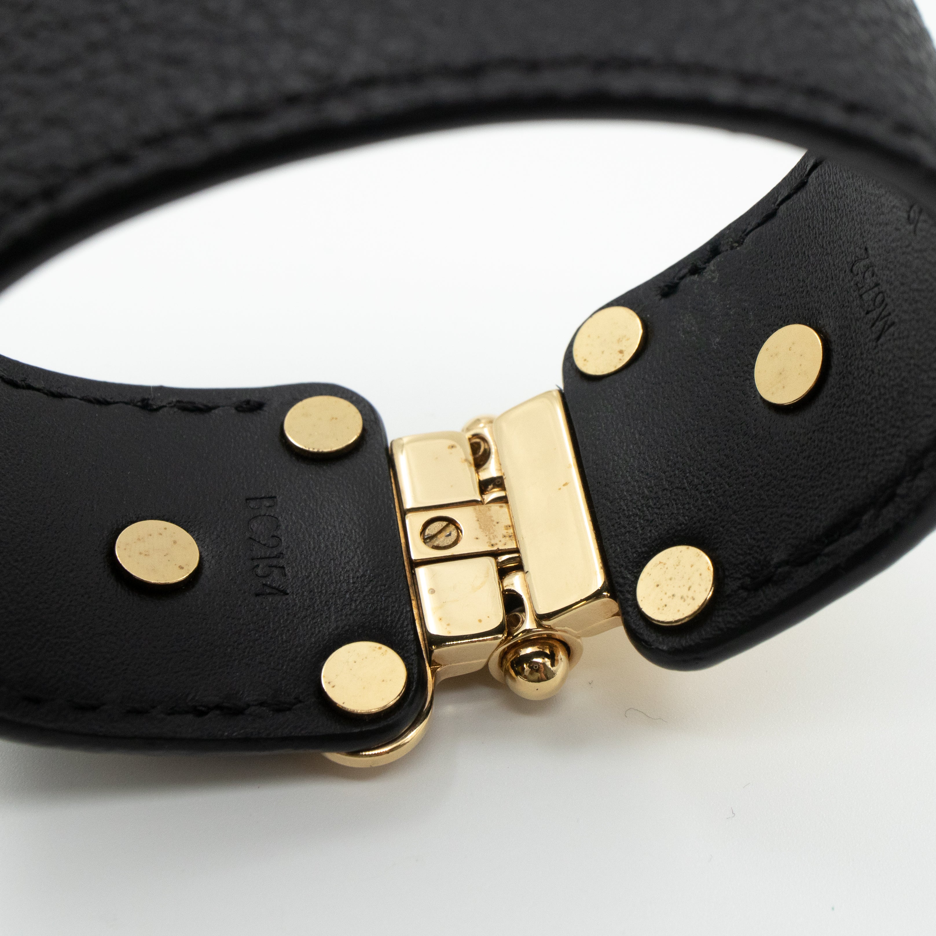 Save It Bracelet Black Leather