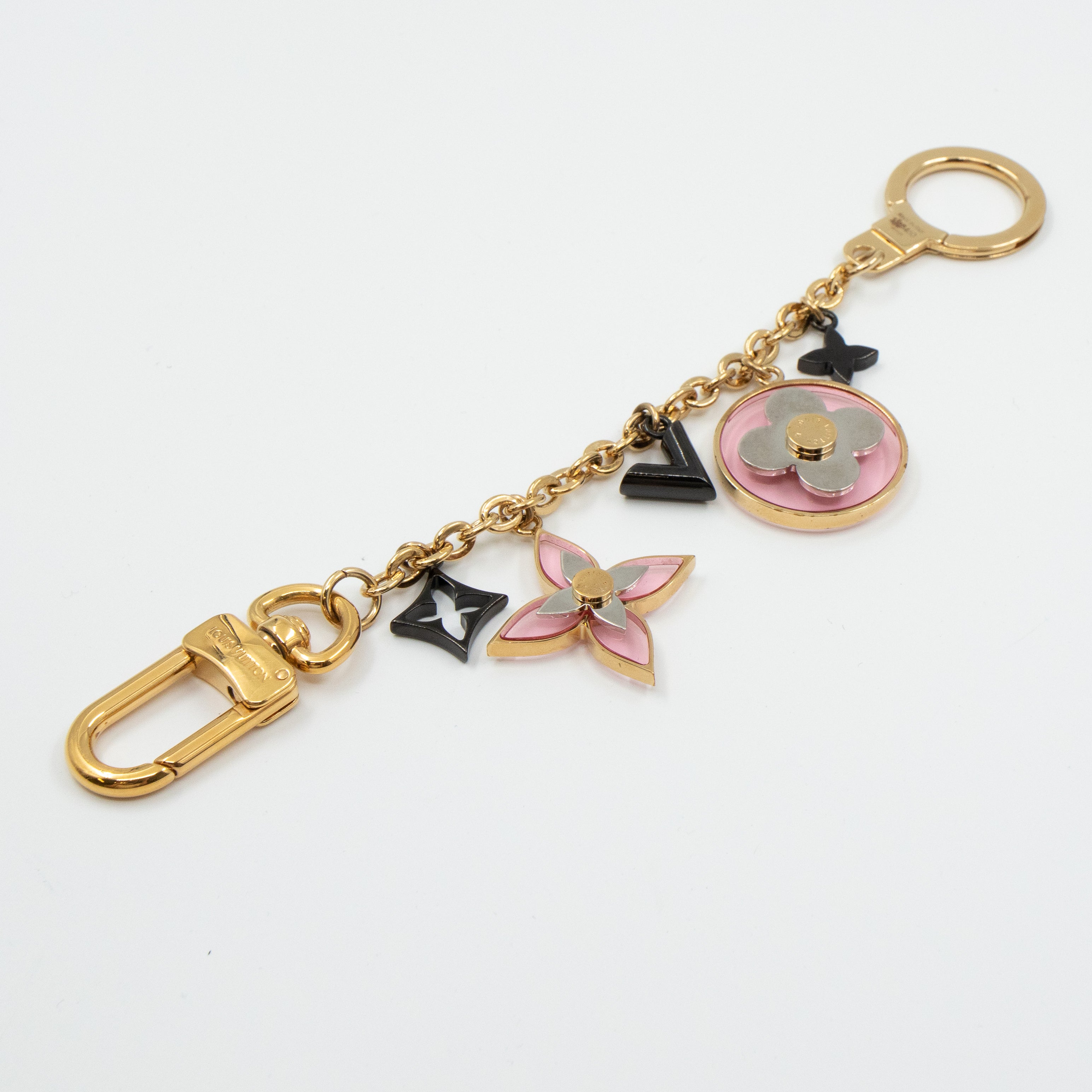 Blooming Flowers Bag Charm Chain