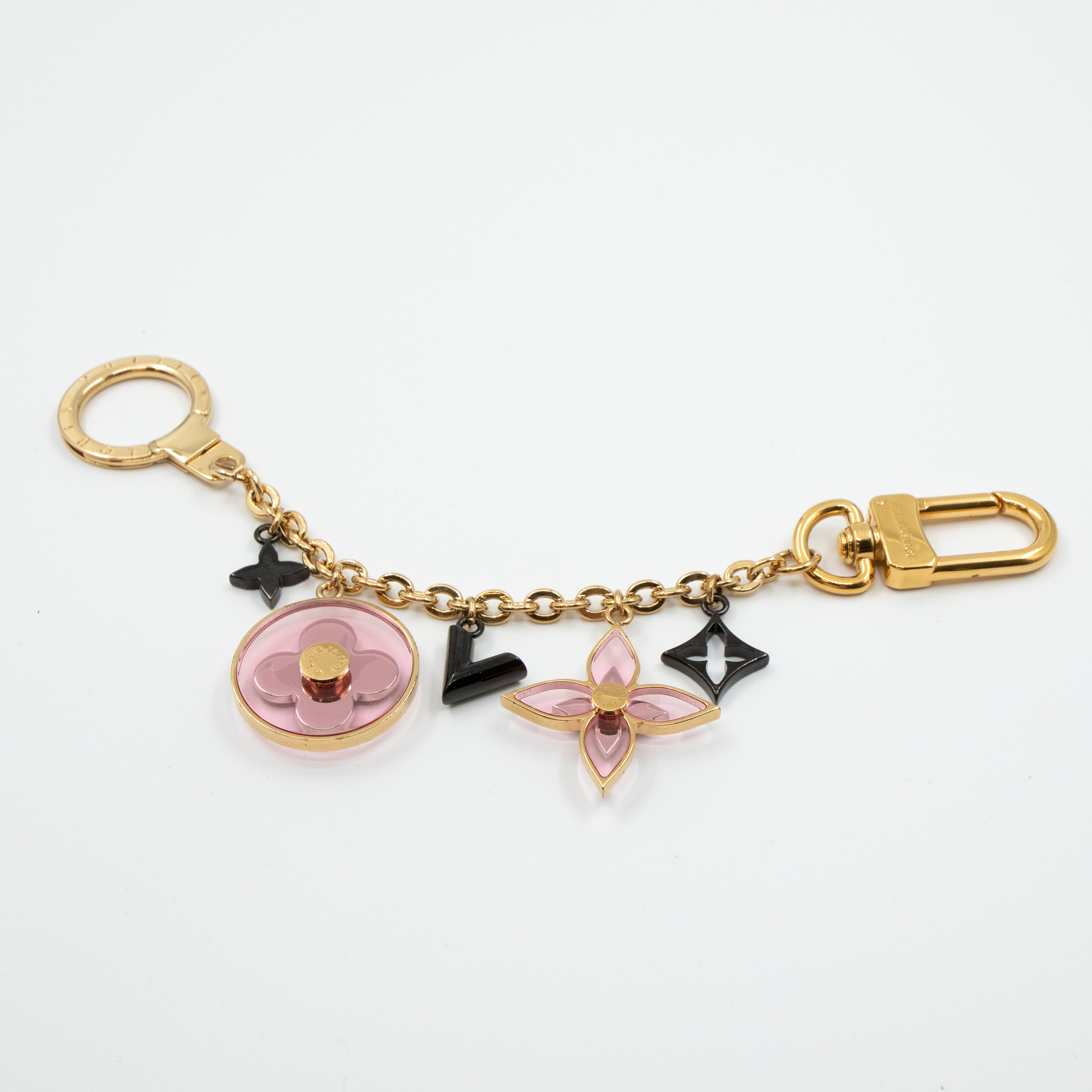 Blooming Flowers Bag Charm Chain